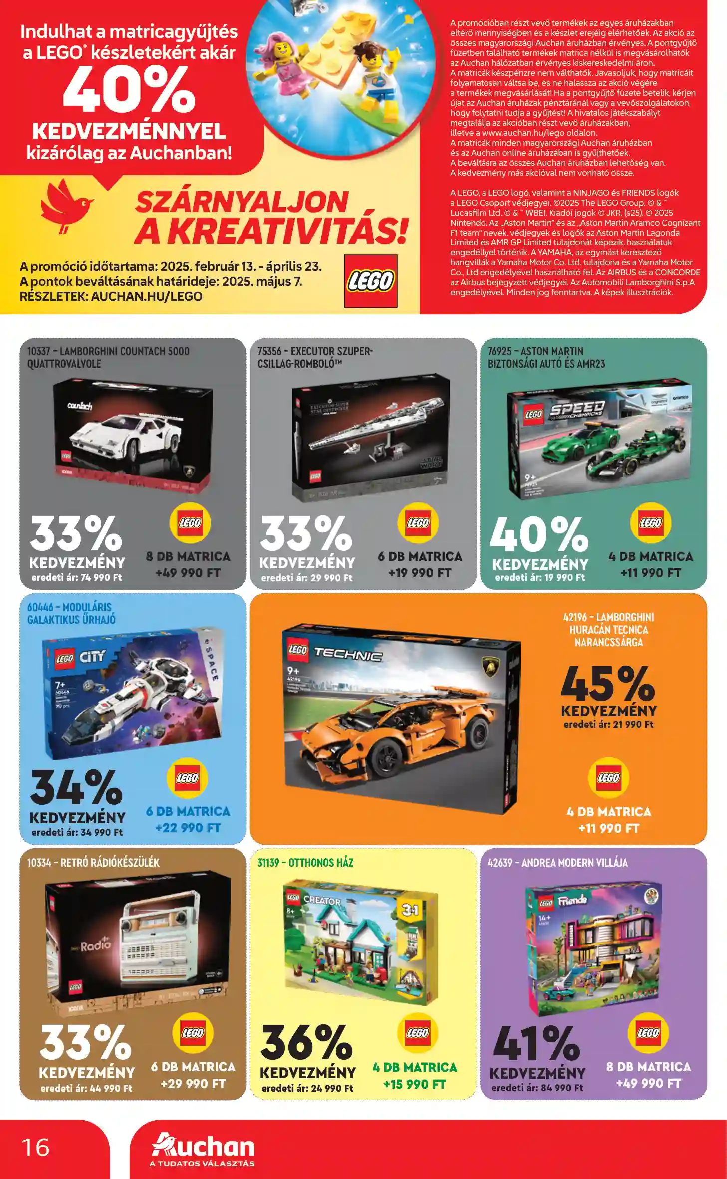 Auchan akciós újság 10. hét (8 oldal)