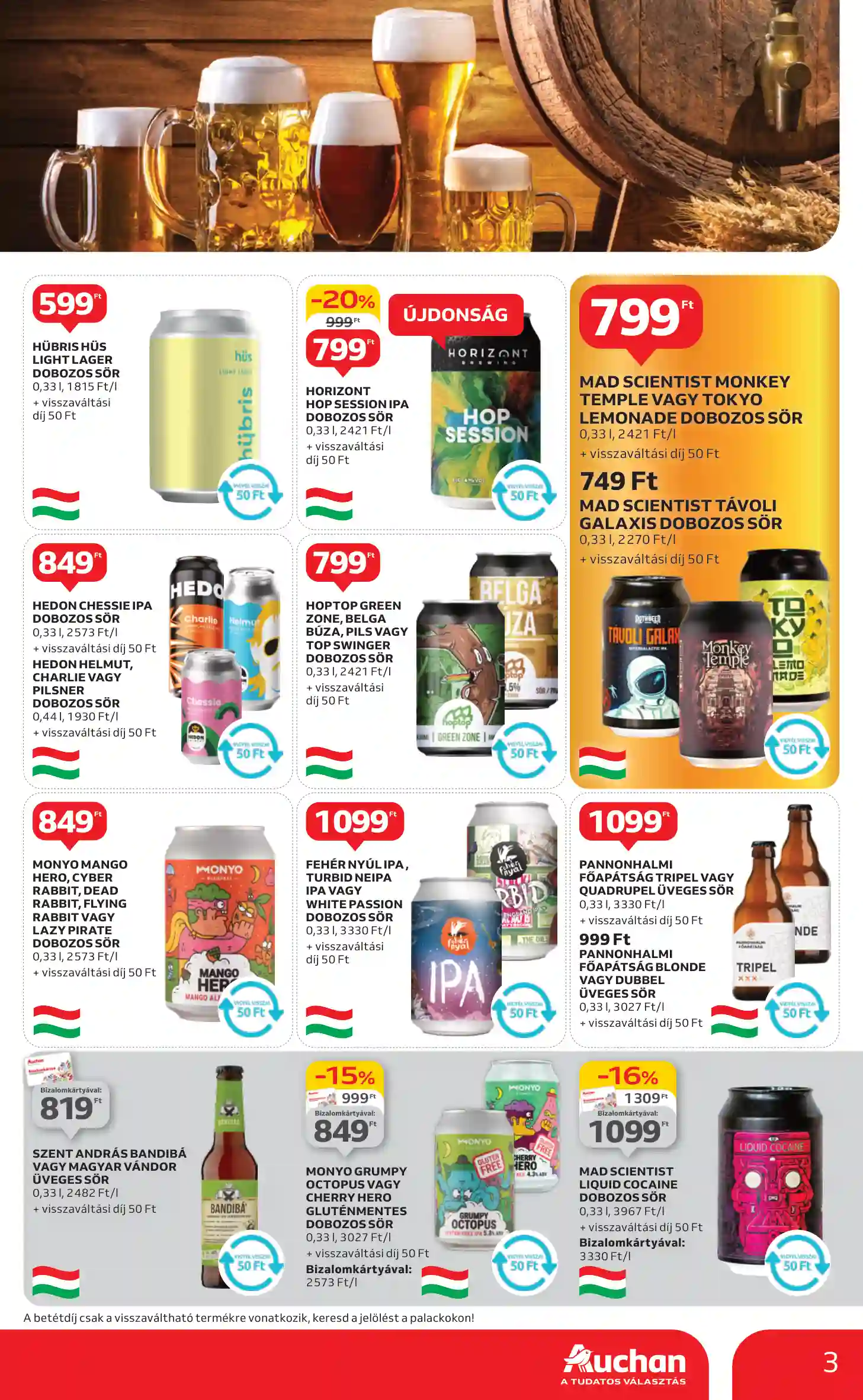 Auchan akciós újság 10. hét (9 oldal)