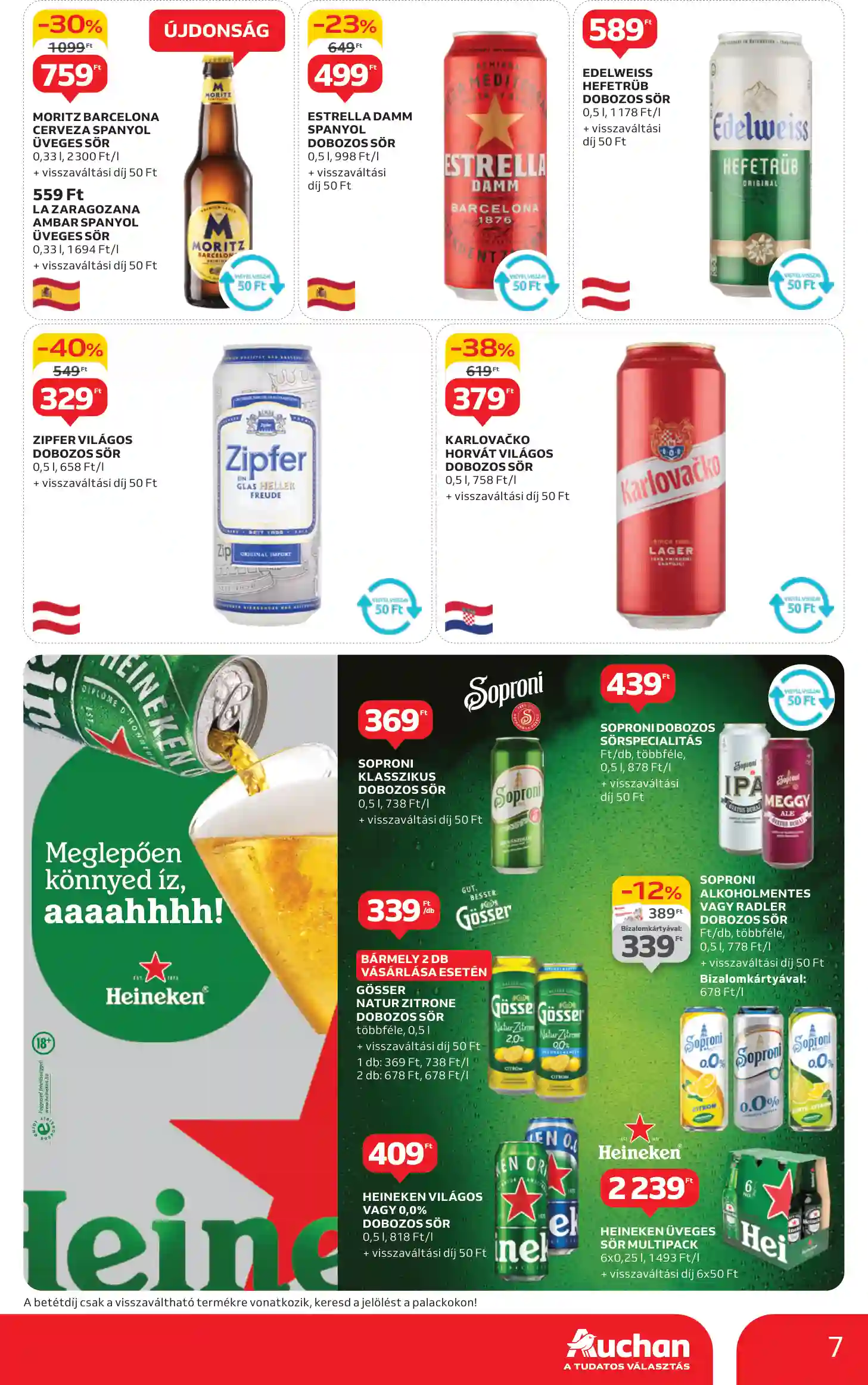 Auchan akciós újság 10. hét (13 oldal)