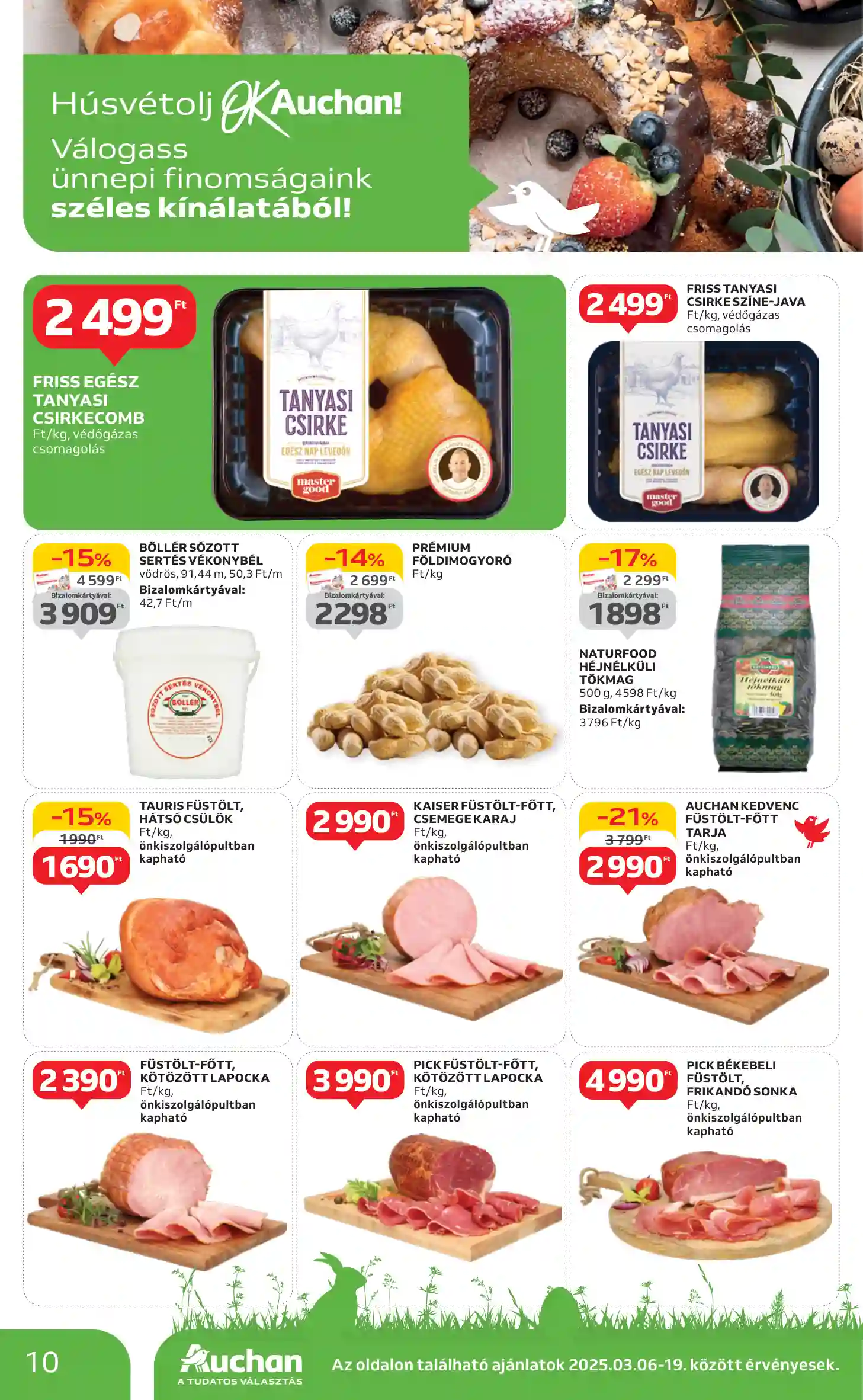 Auchan akciós újság 10. hét (16 oldal)