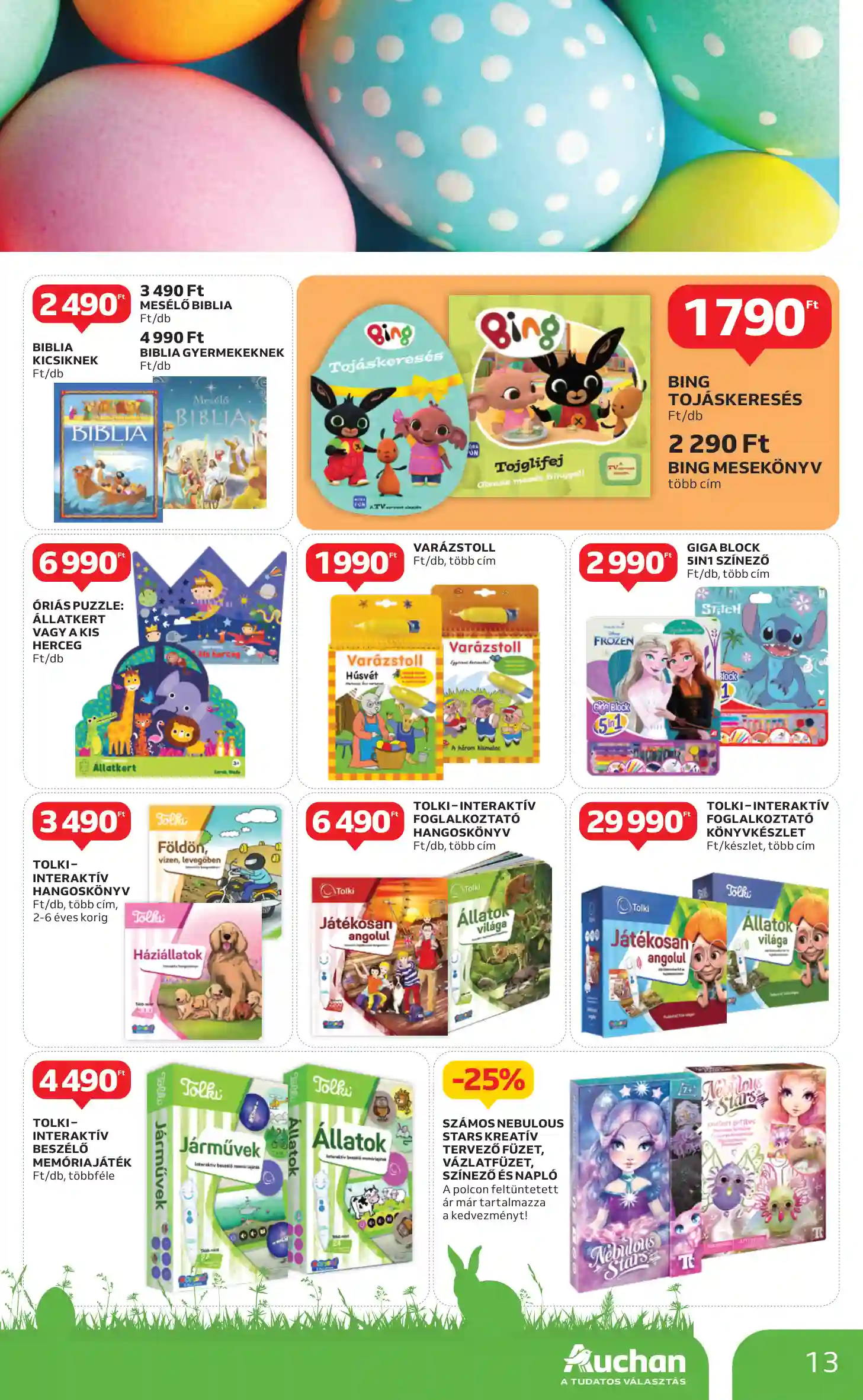 Auchan akciós újság 10. hét (5 oldal)