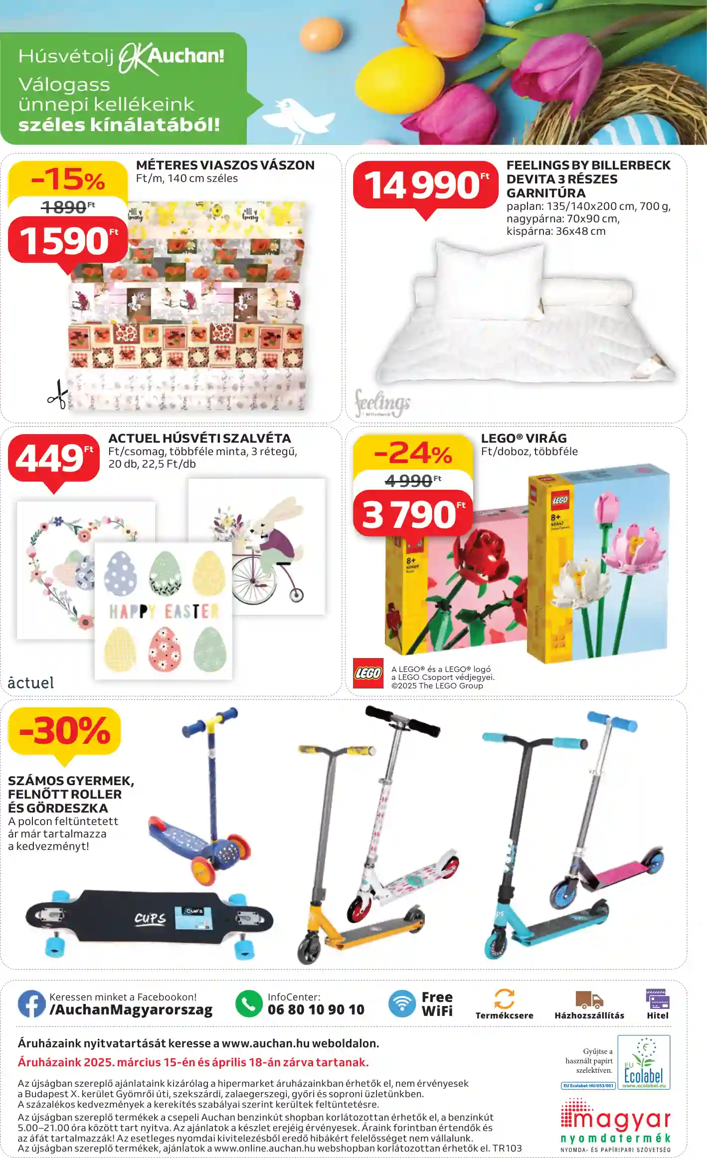 Auchan akciós újság 10. hét (6 oldal)