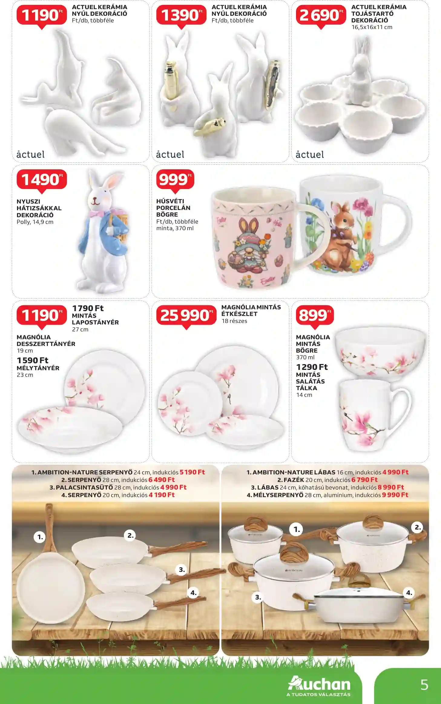 Auchan akciós újság 10. hét (9 oldal)