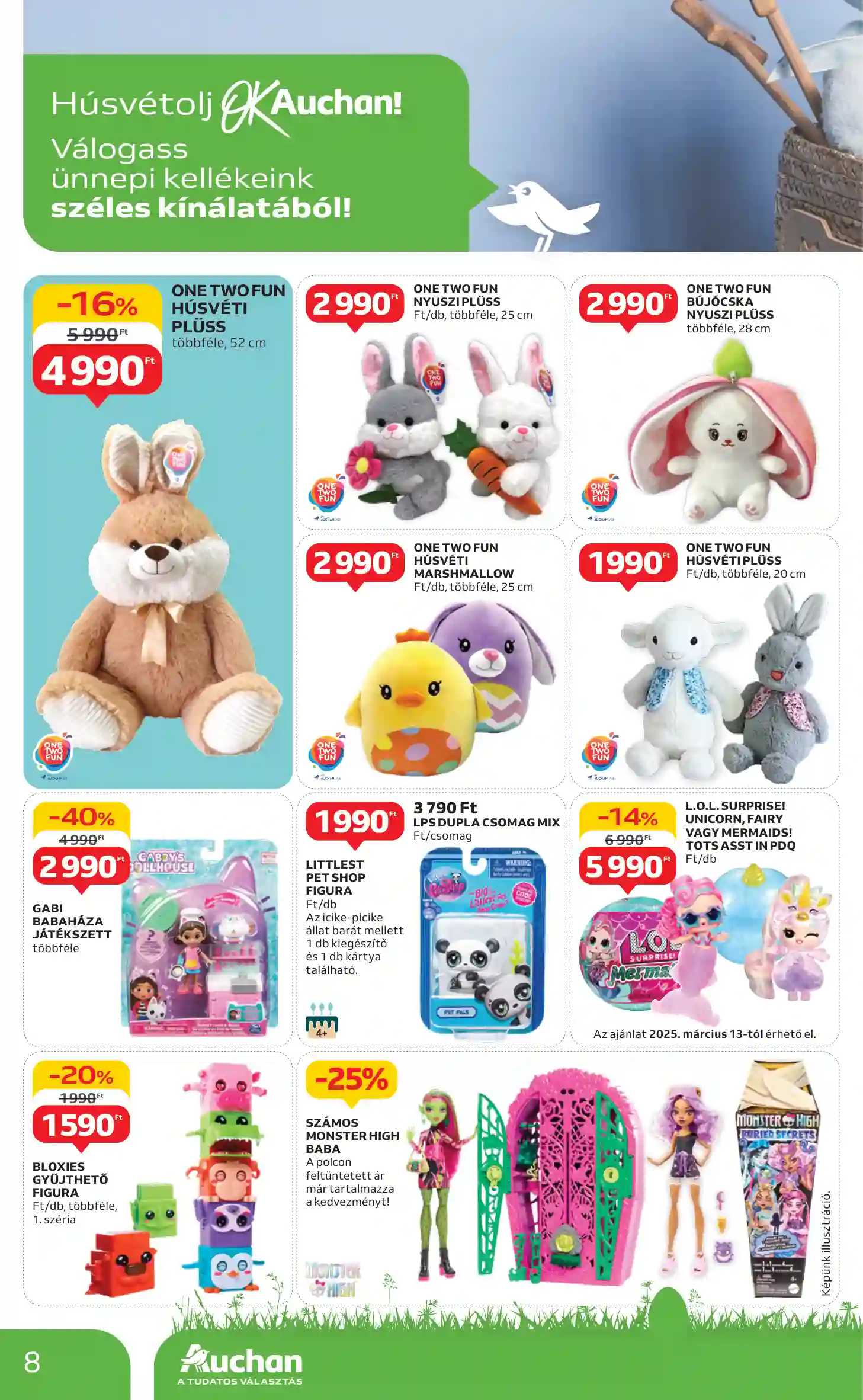 Auchan akciós újság 10. hét (12 oldal)