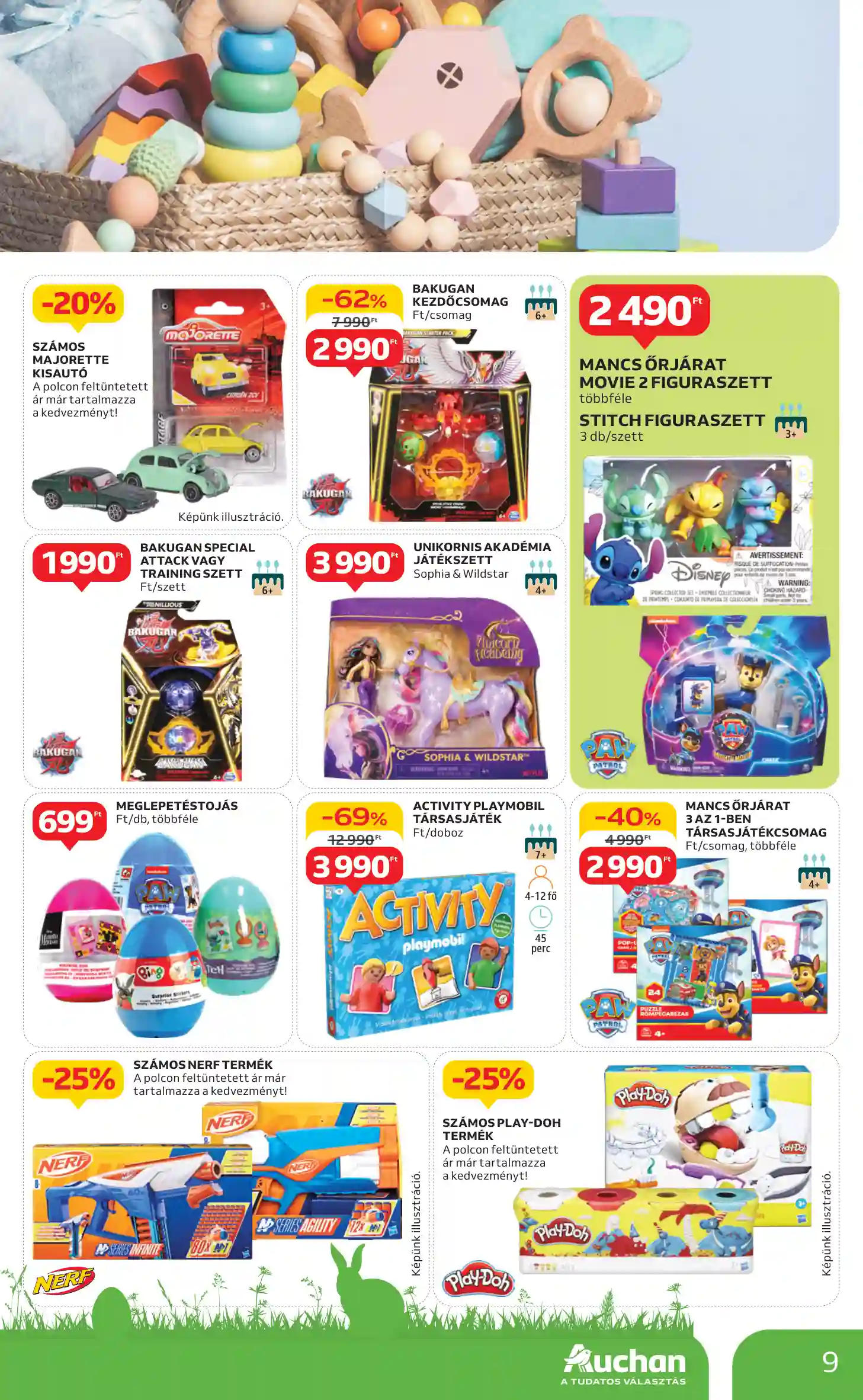 Auchan akciós újság 10. hét (13 oldal)