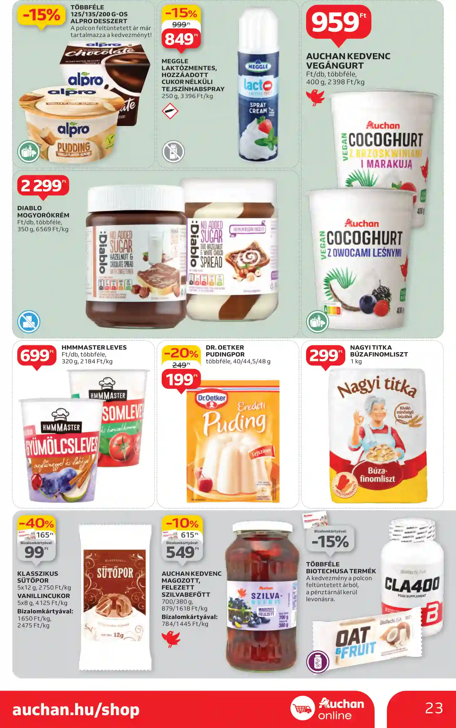 Auchan akciós újság 11. hét (16 oldal)