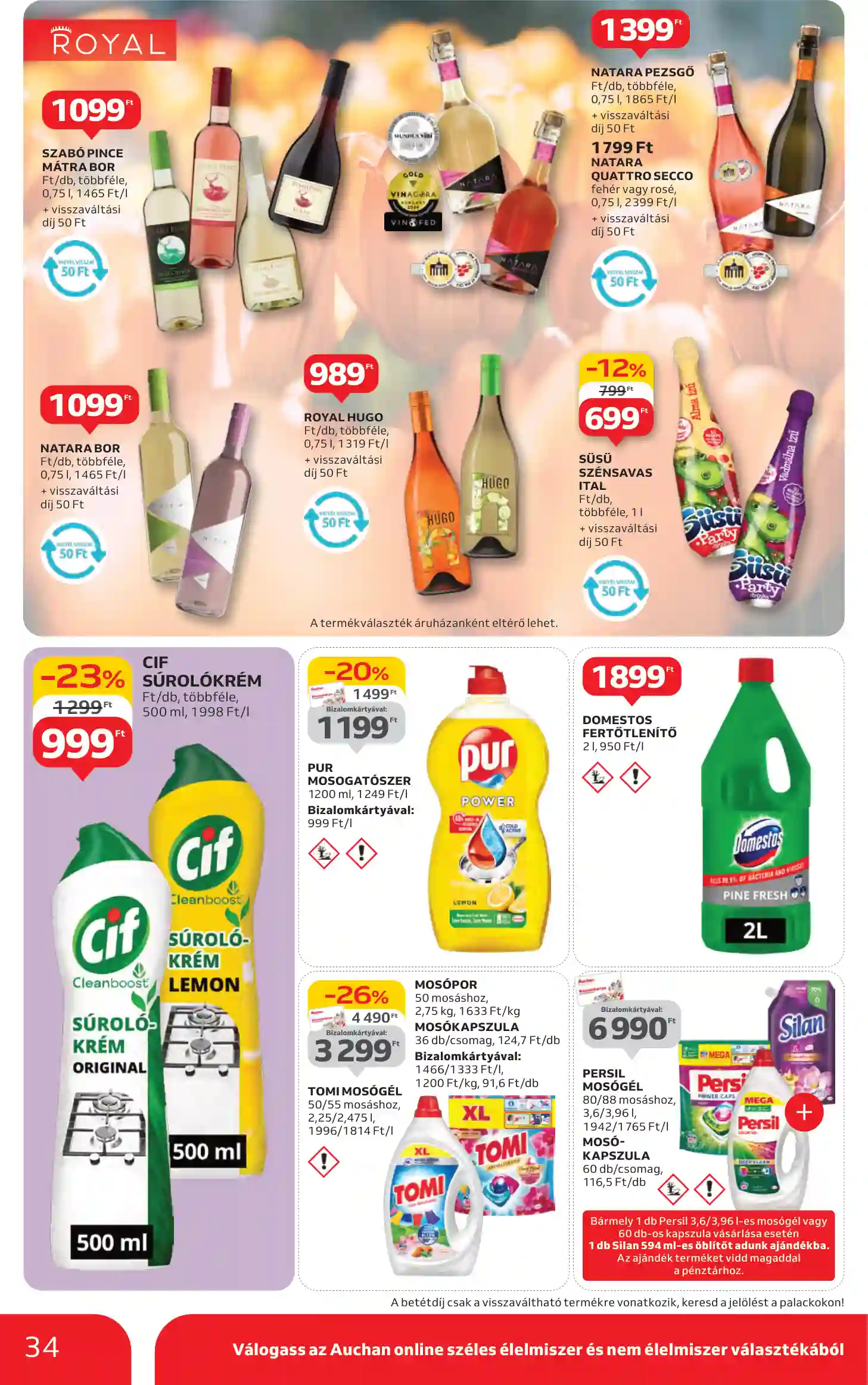 Auchan akciós újság 11. hét (28 oldal)