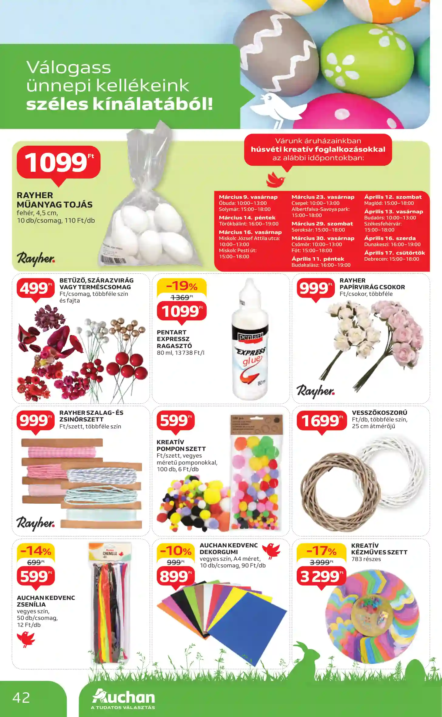 Auchan akciós újság 11. hét (37 oldal)
