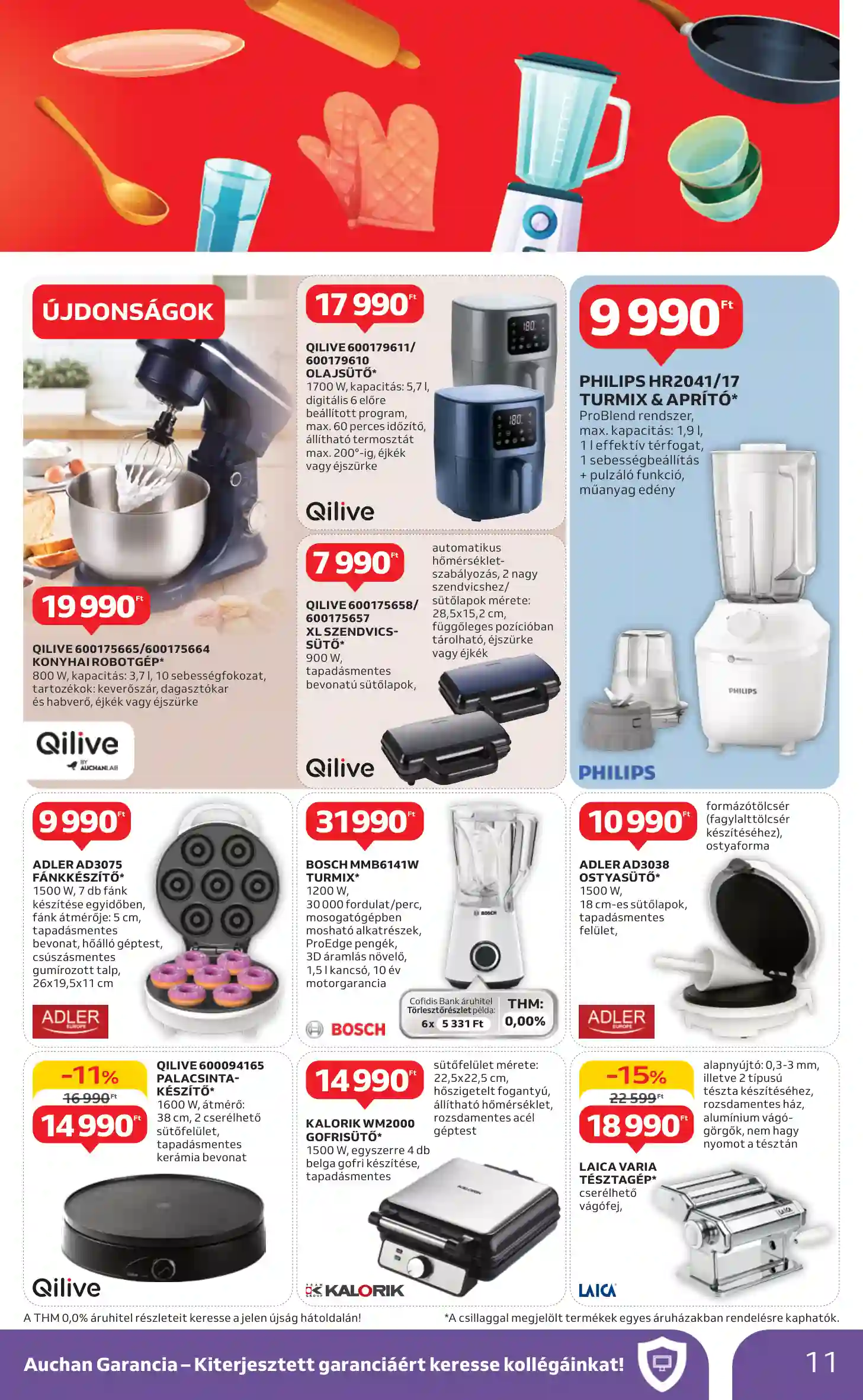 Auchan akciós újság 12. hét (3 oldal)