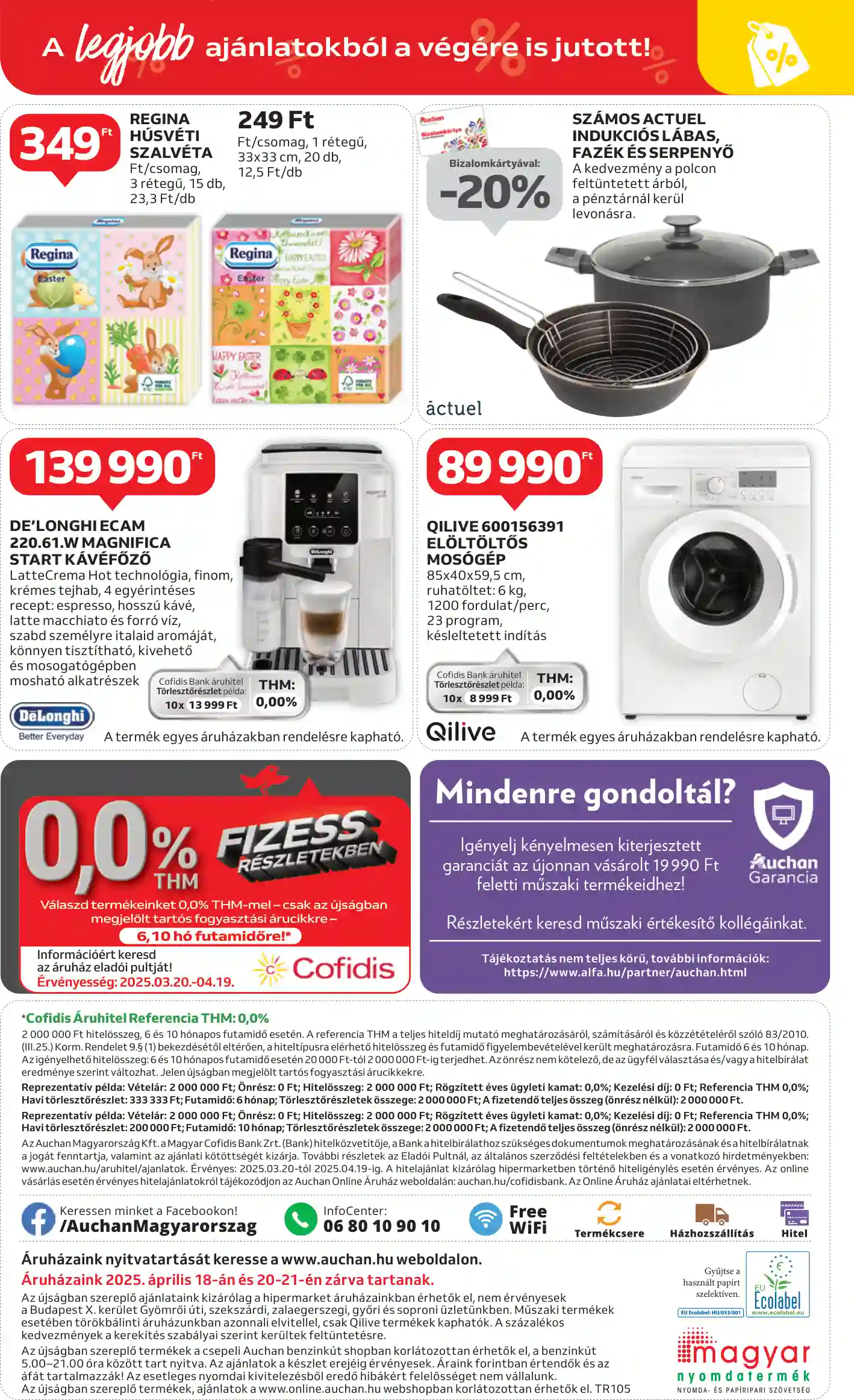 Auchan akciós újság 12. hét (8 oldal)