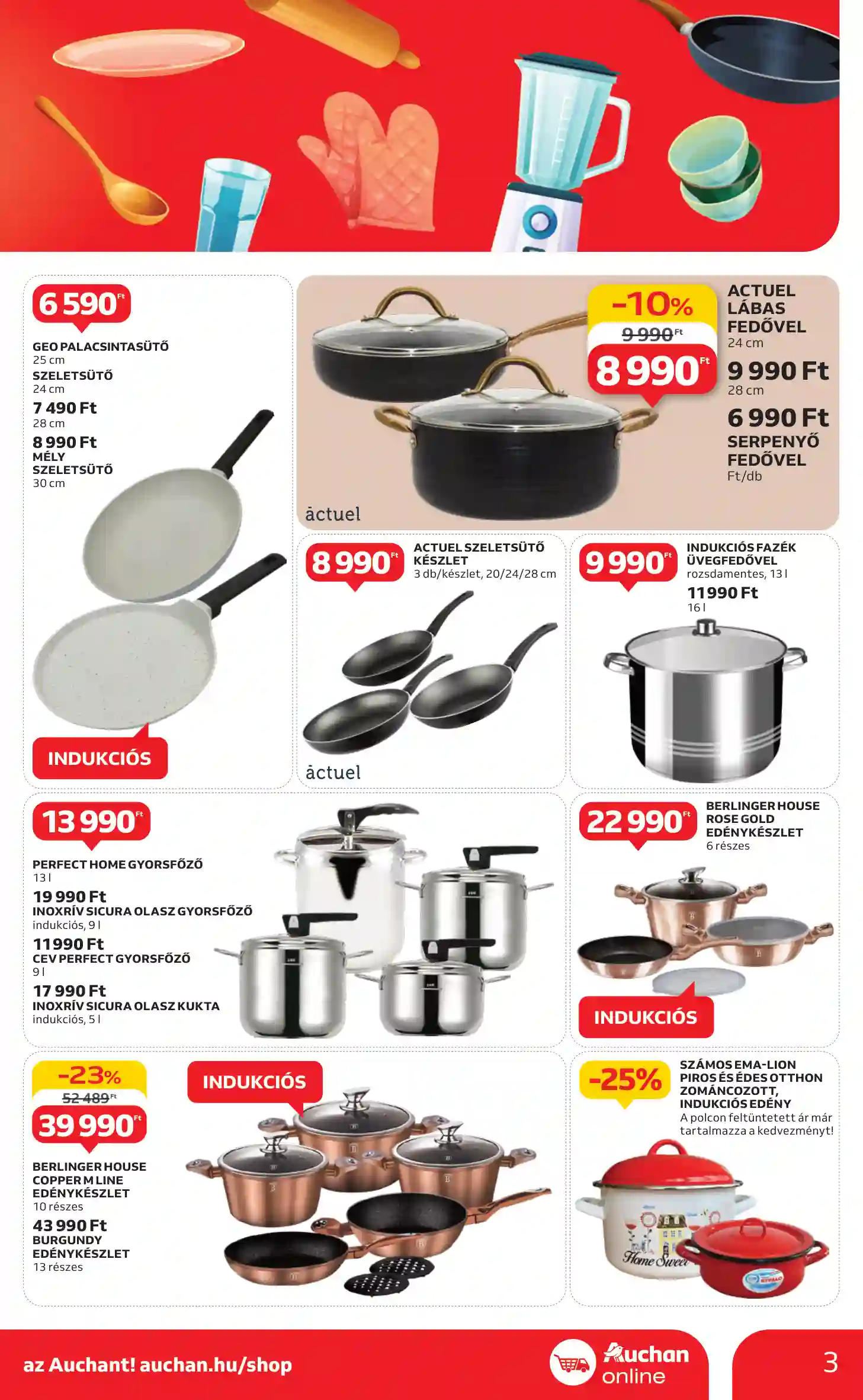 Auchan akciós újság 12. hét (9 oldal)