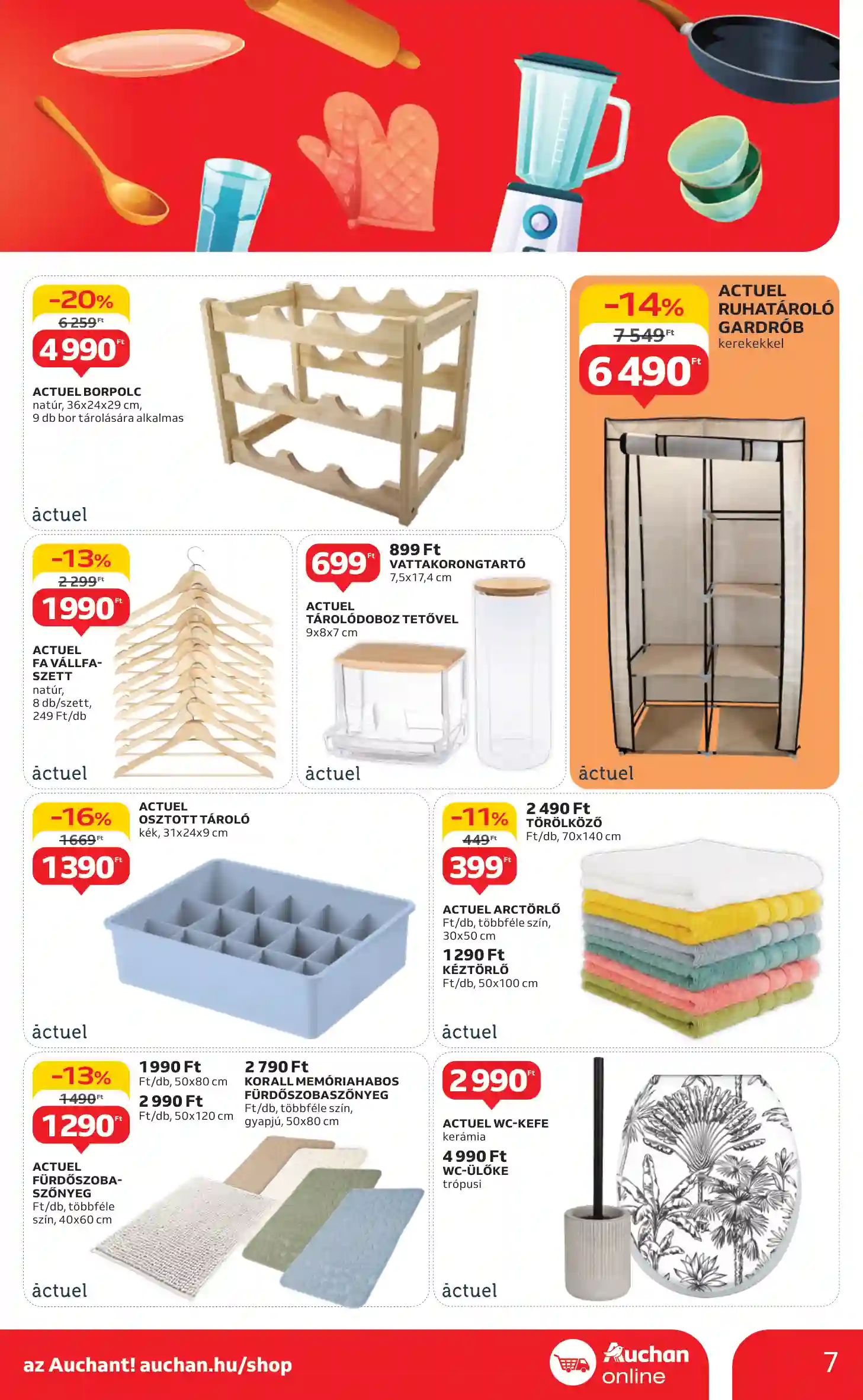 Auchan akciós újság 12. hét (13 oldal)