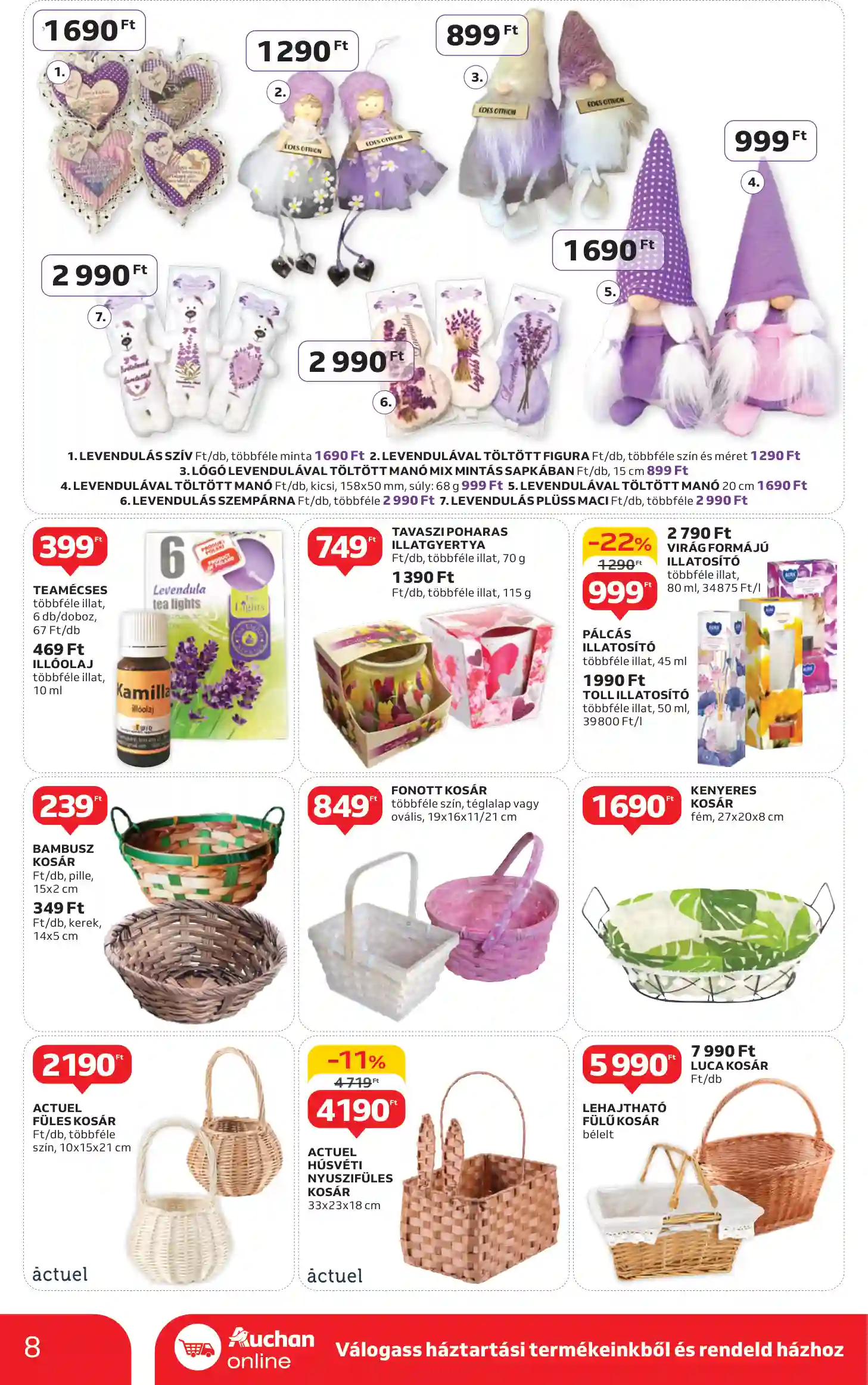Auchan akciós újság 12. hét (14 oldal)