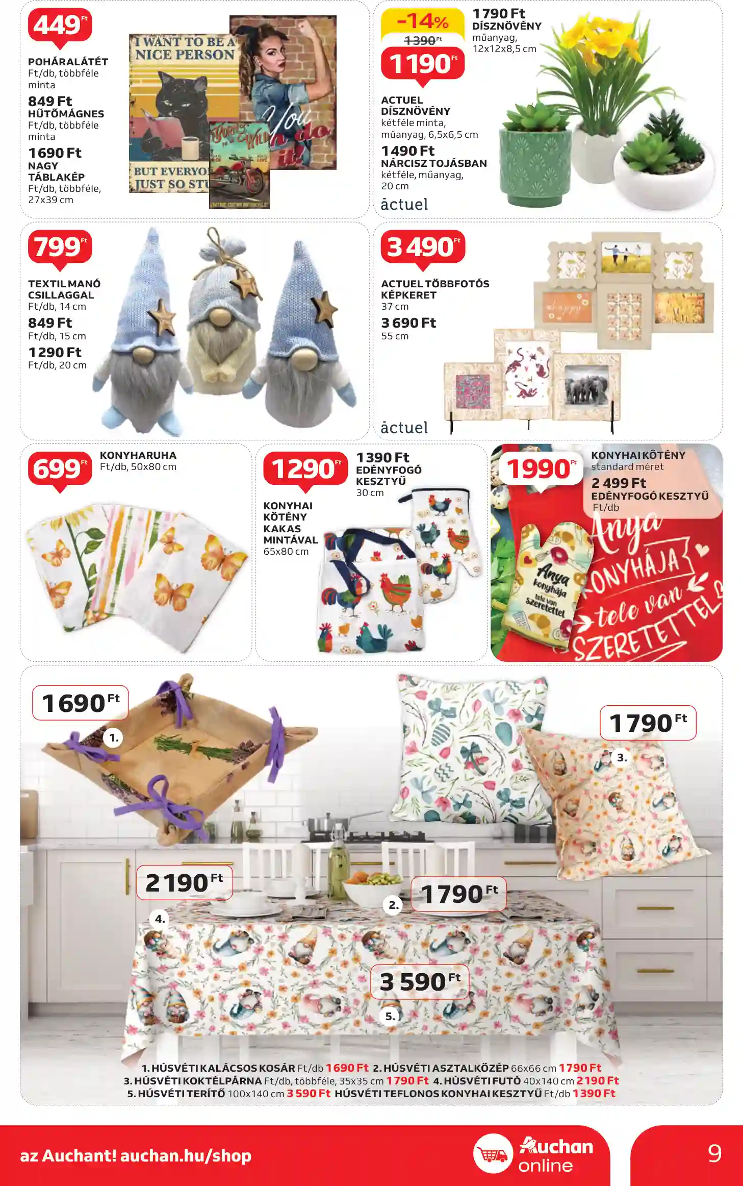 Auchan akciós újság 12. hét (15 oldal)