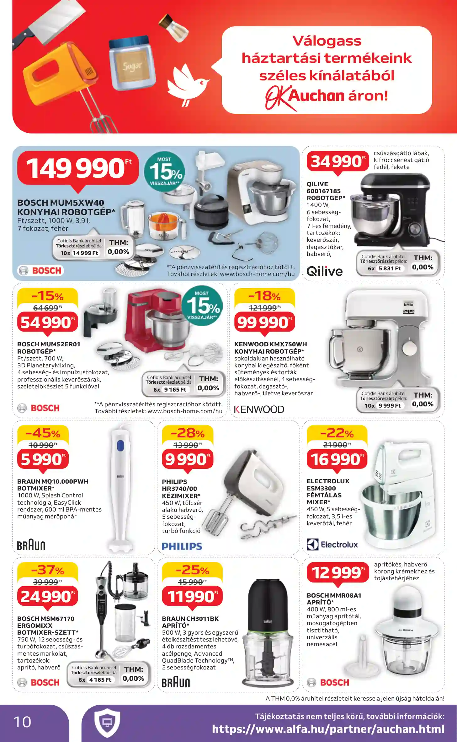 Auchan akciós újság 12. hét (16 oldal)