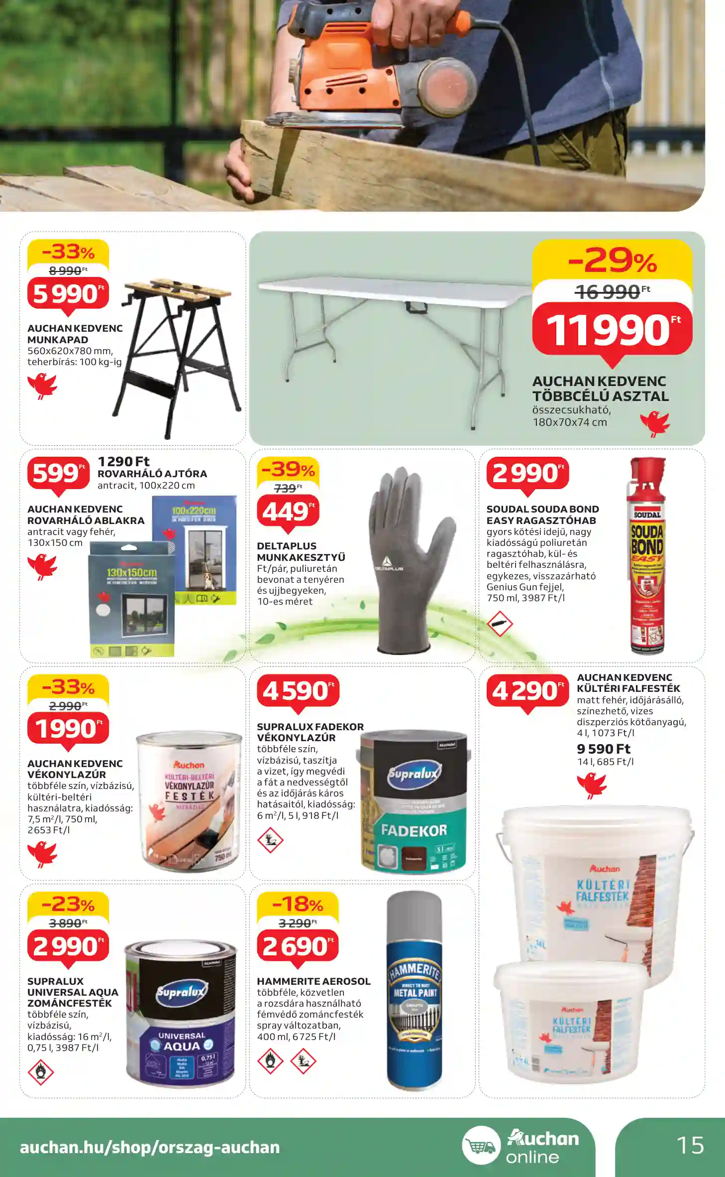 Auchan akciós újság 12. hét (7 oldal)