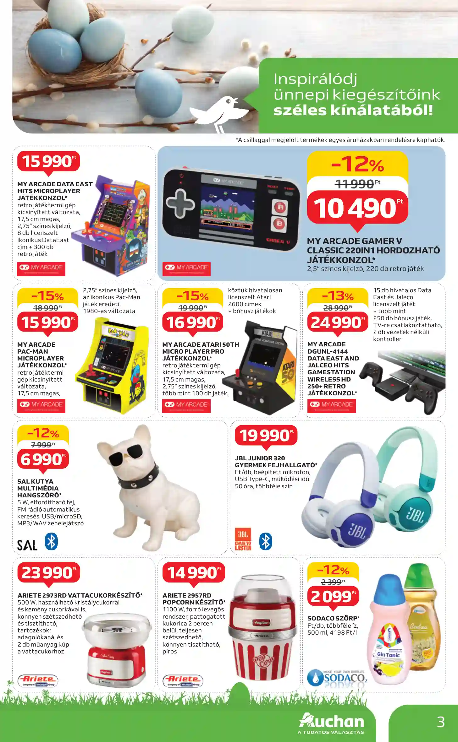 Auchan akciós újság 13. hét (3 oldal)