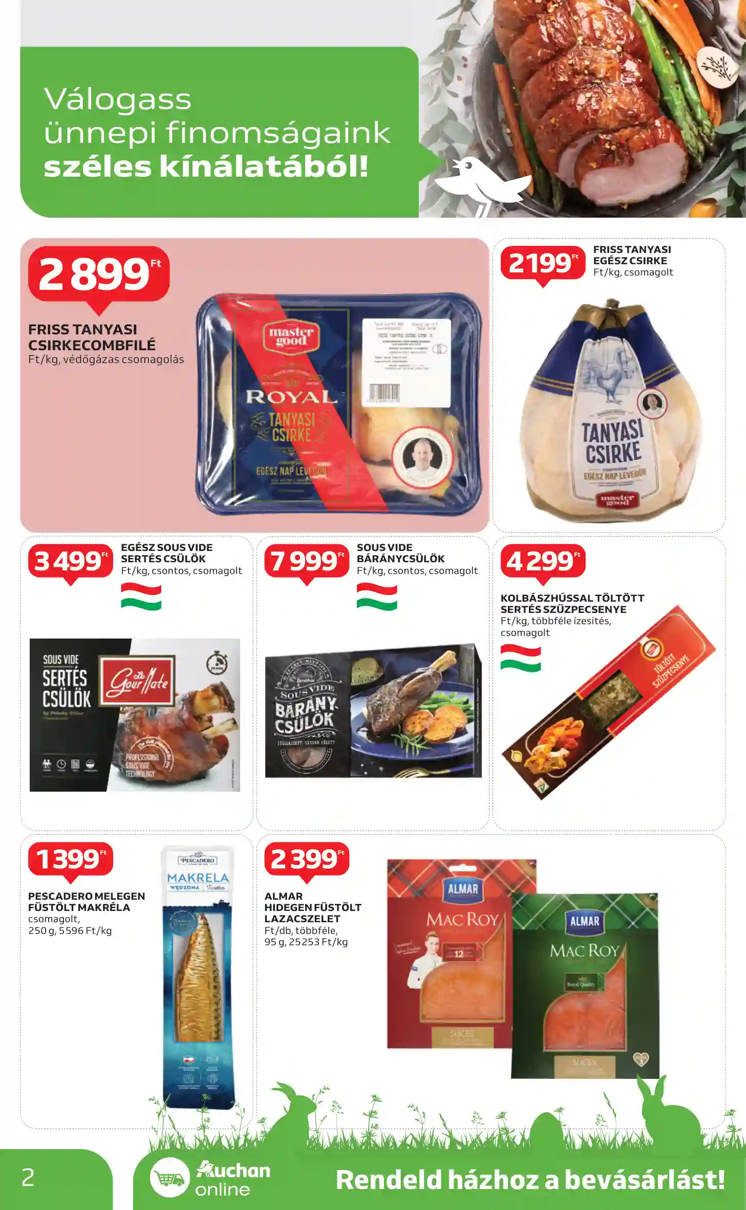 Auchan akciós újság 13. hét (2 oldal)