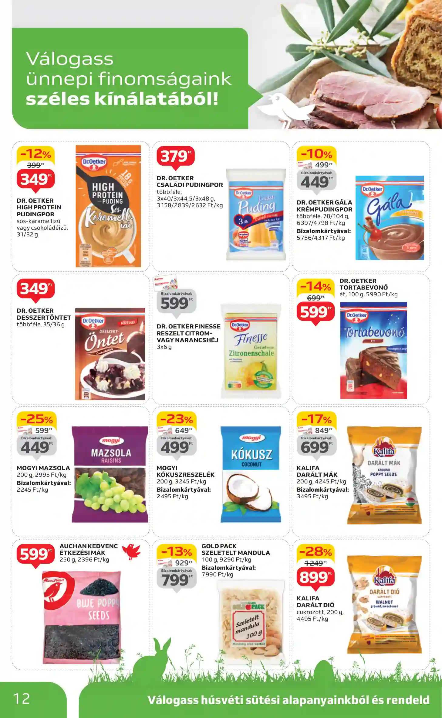 Auchan akciós újság 13. hét (4 oldal)