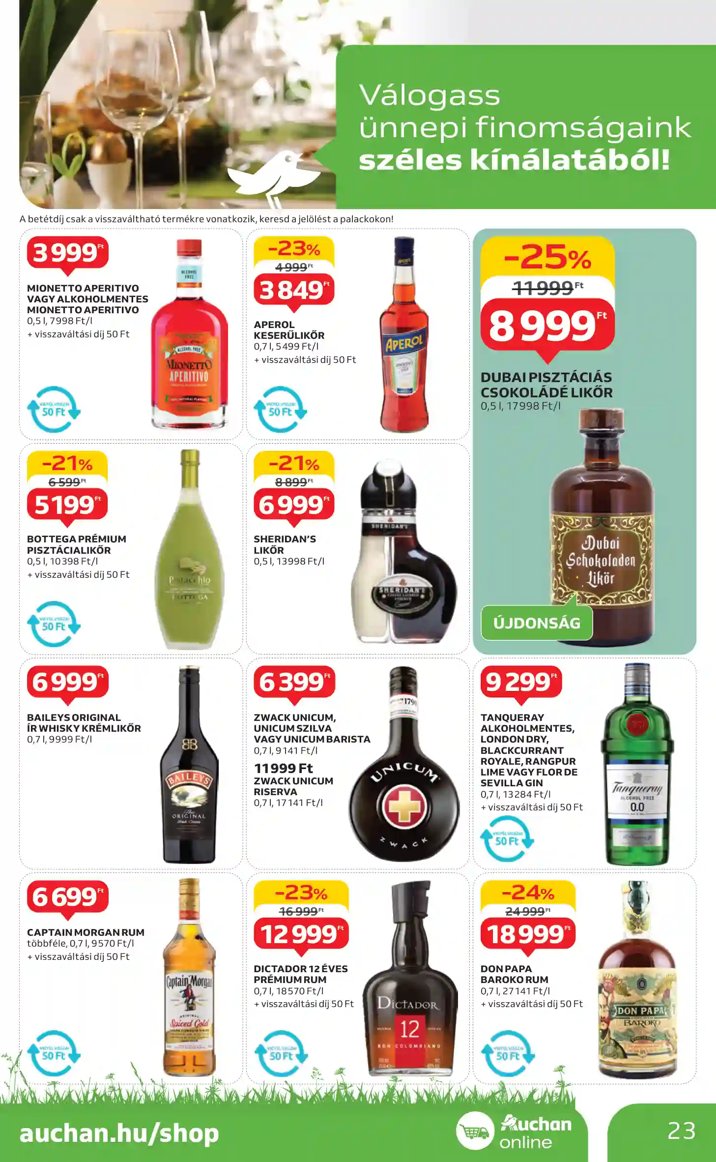 Auchan akciós újság 13. hét (16 oldal)