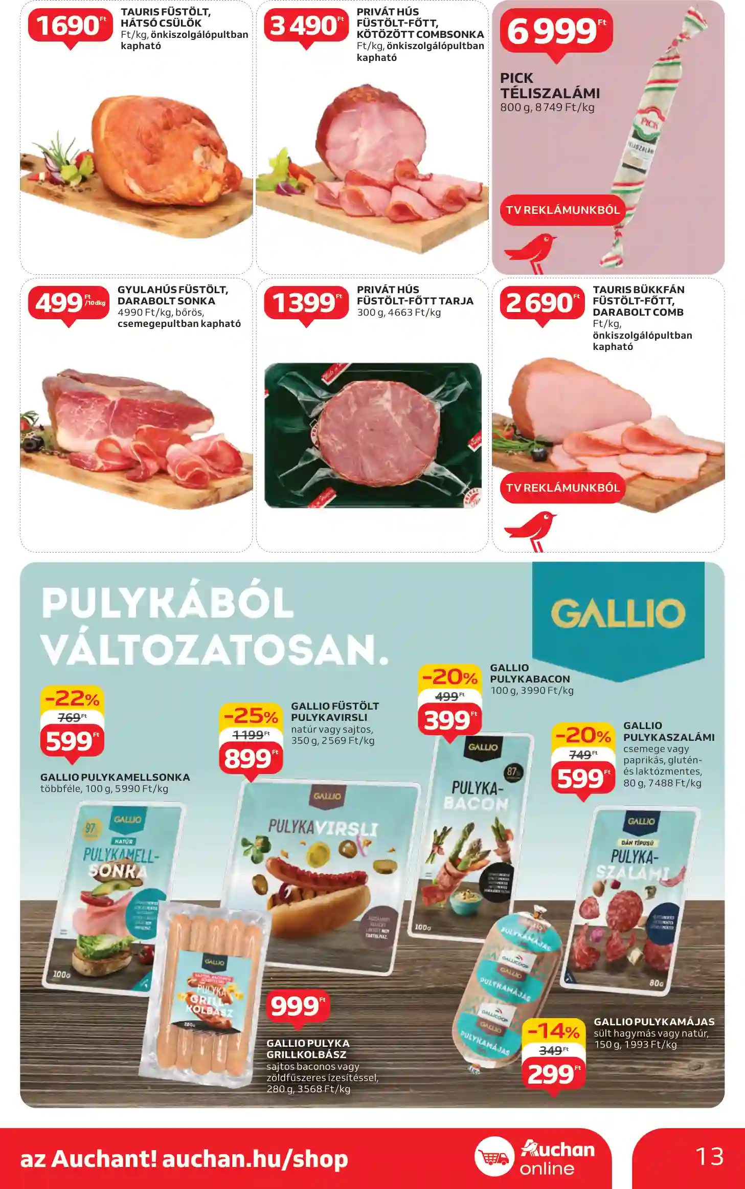 Auchan akciós újság 14. hét (5 oldal)