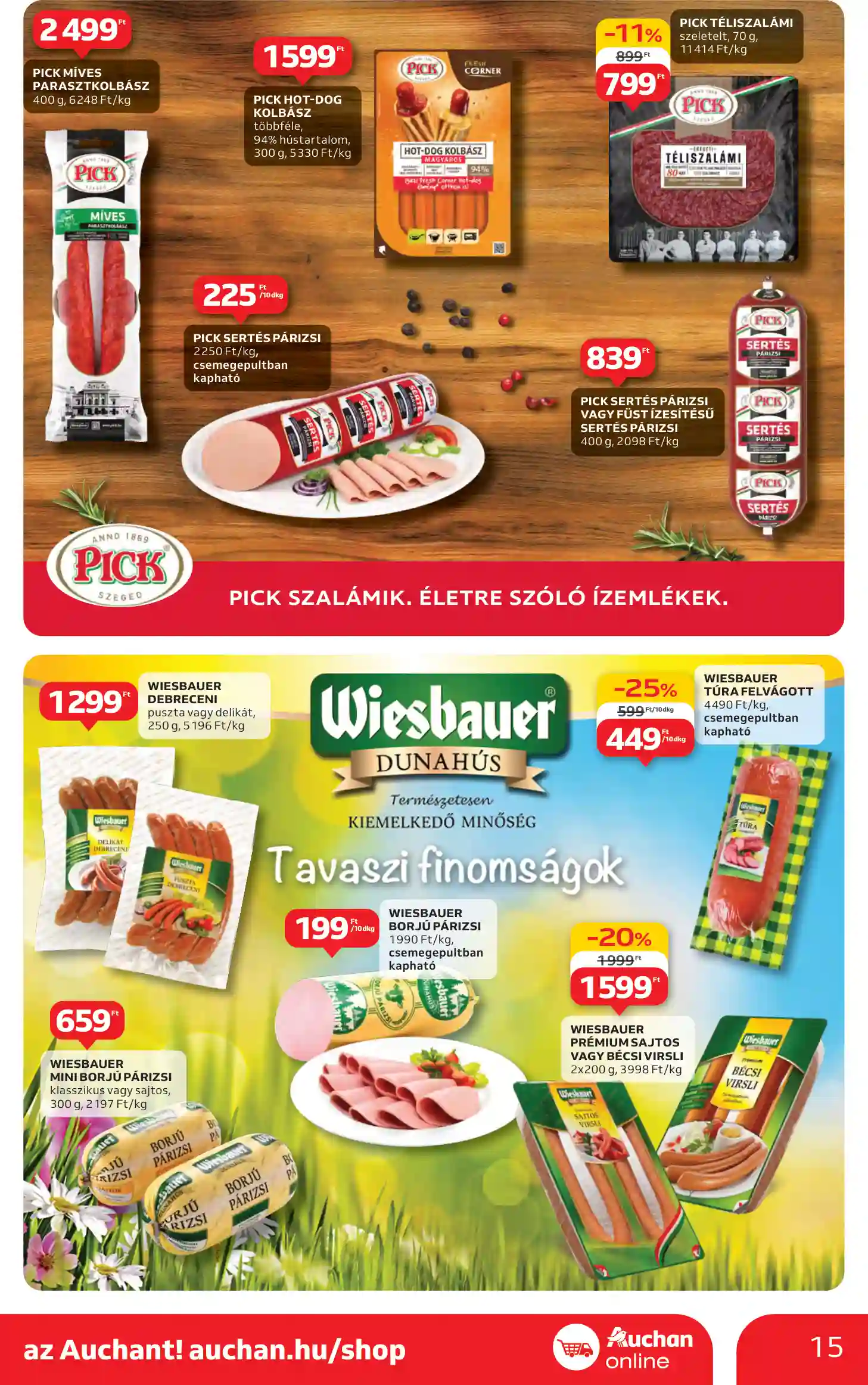Auchan akciós újság 14. hét (7 oldal)