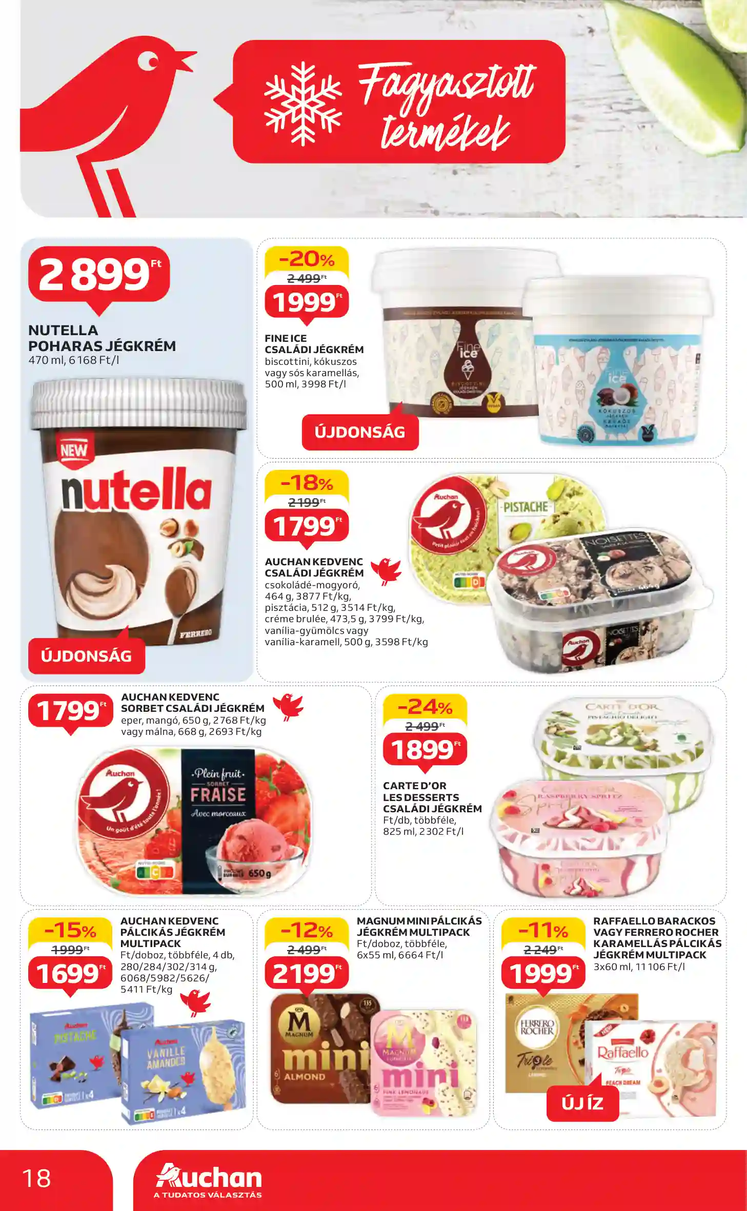 Auchan akciós újság 14. hét (10 oldal)