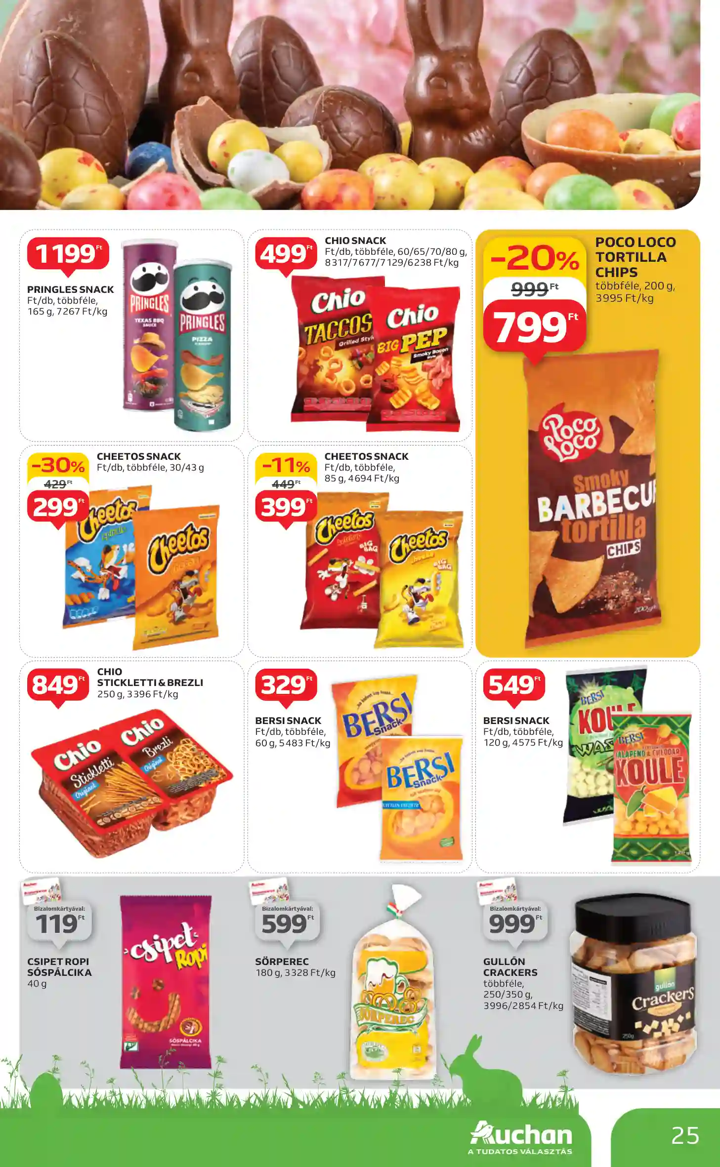 Auchan akciós újság 14. hét (18 oldal)