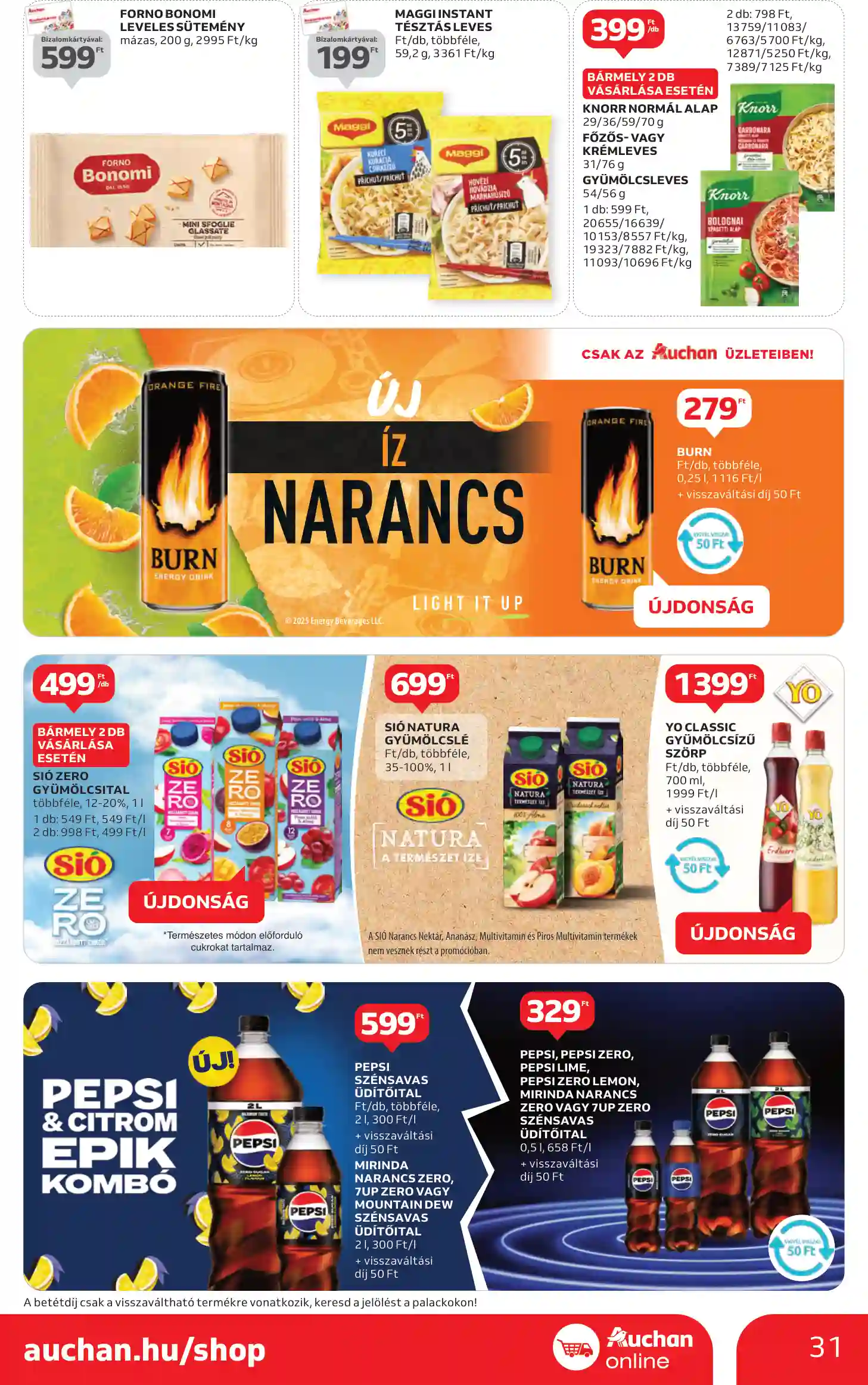 Auchan akciós újság 14. hét (25 oldal)