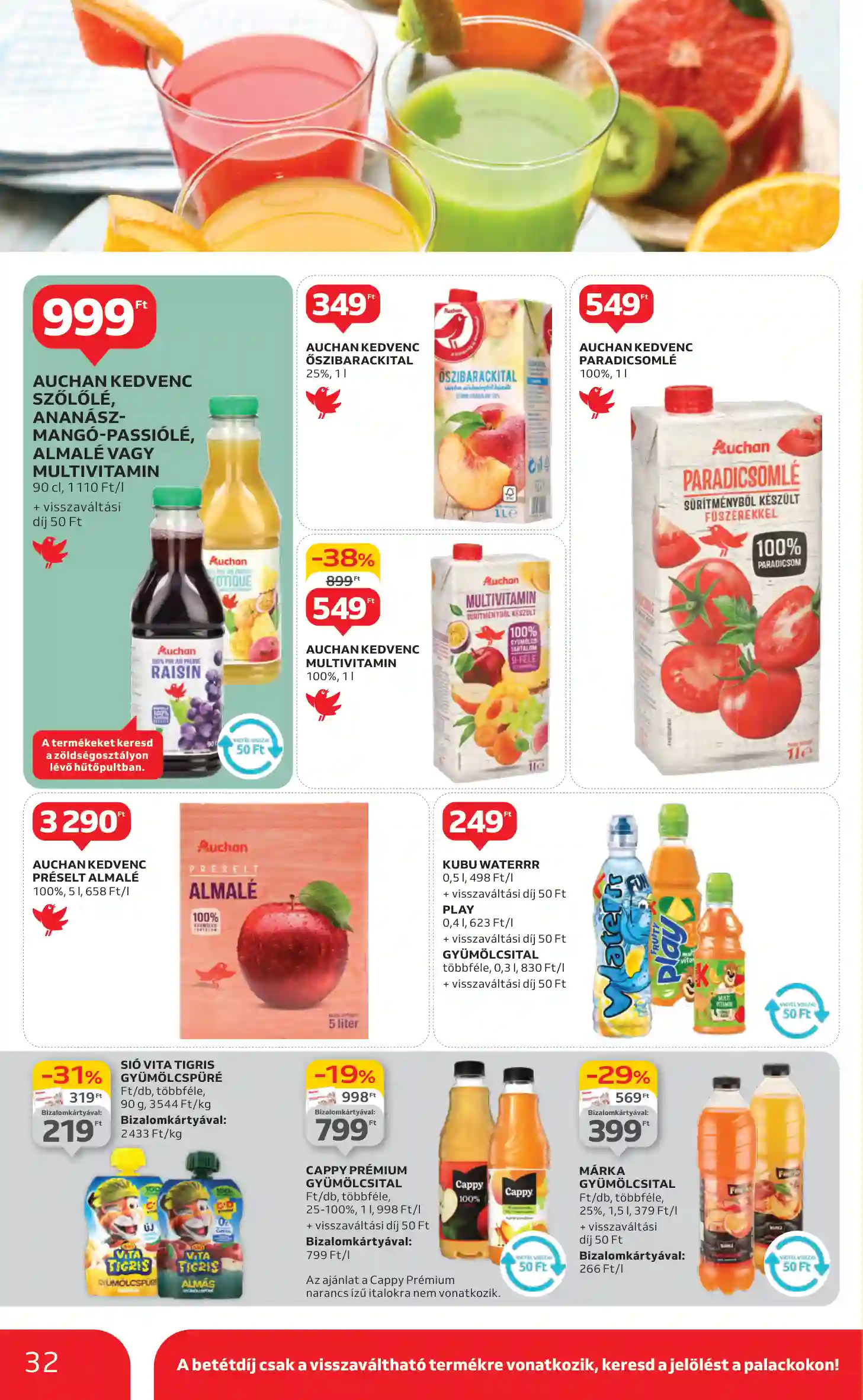 Auchan akciós újság 14. hét (26 oldal)