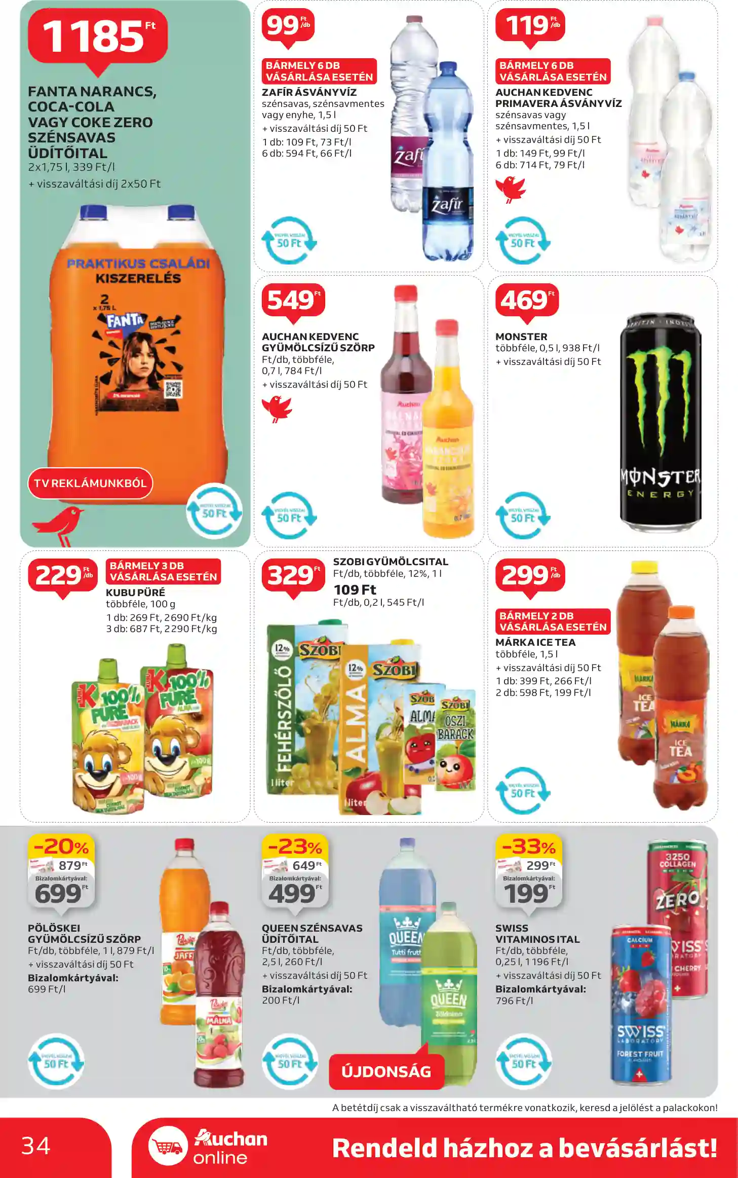 Auchan akciós újság 14. hét (28 oldal)