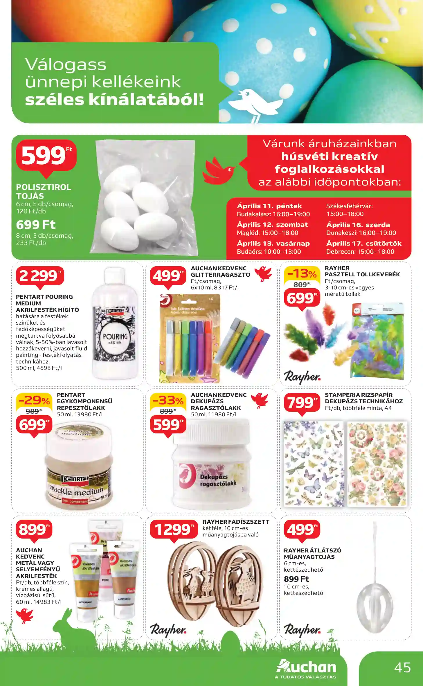 Auchan akciós újság 14. hét (40 oldal)