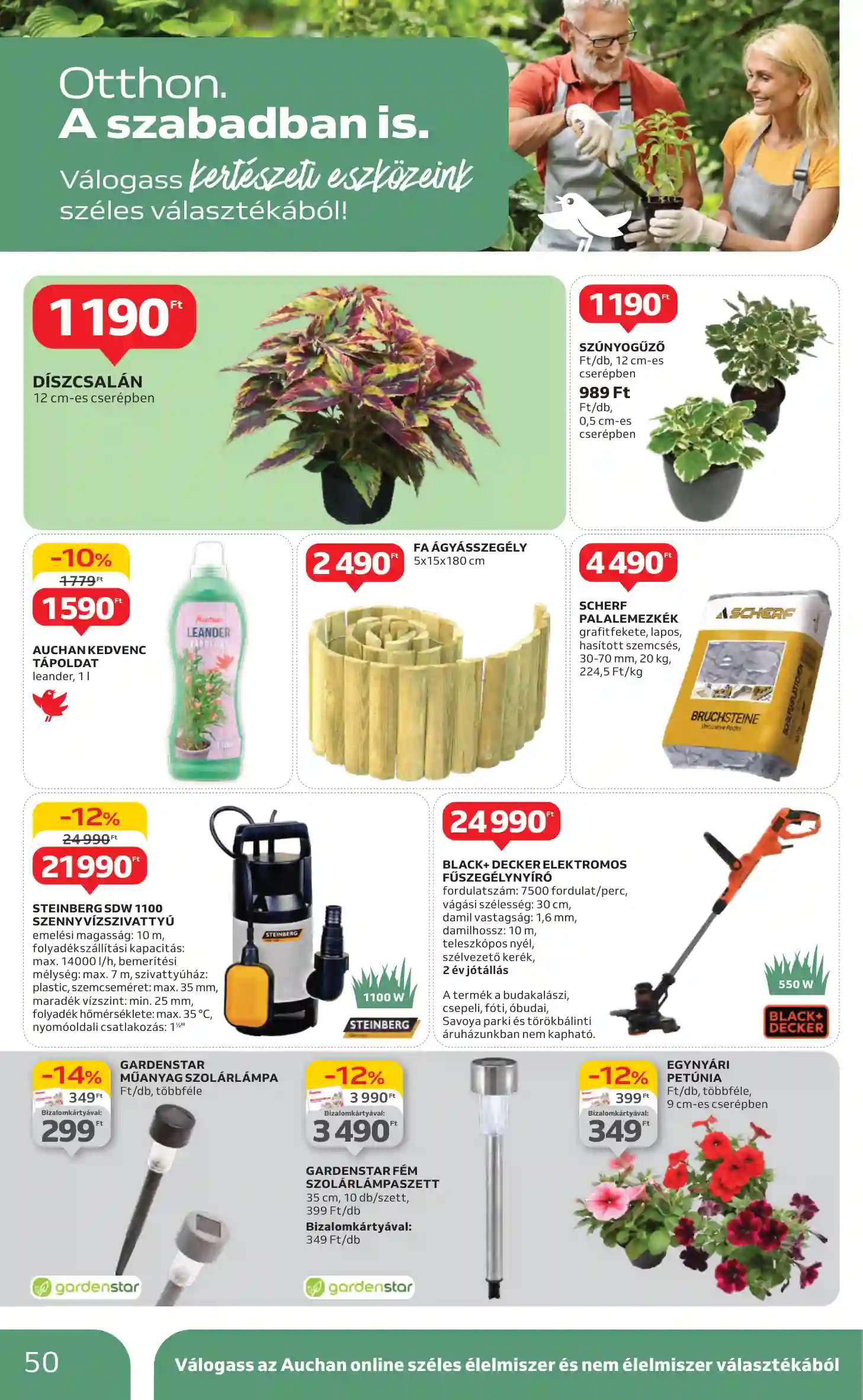 Auchan akciós újság 14. hét (45 oldal)