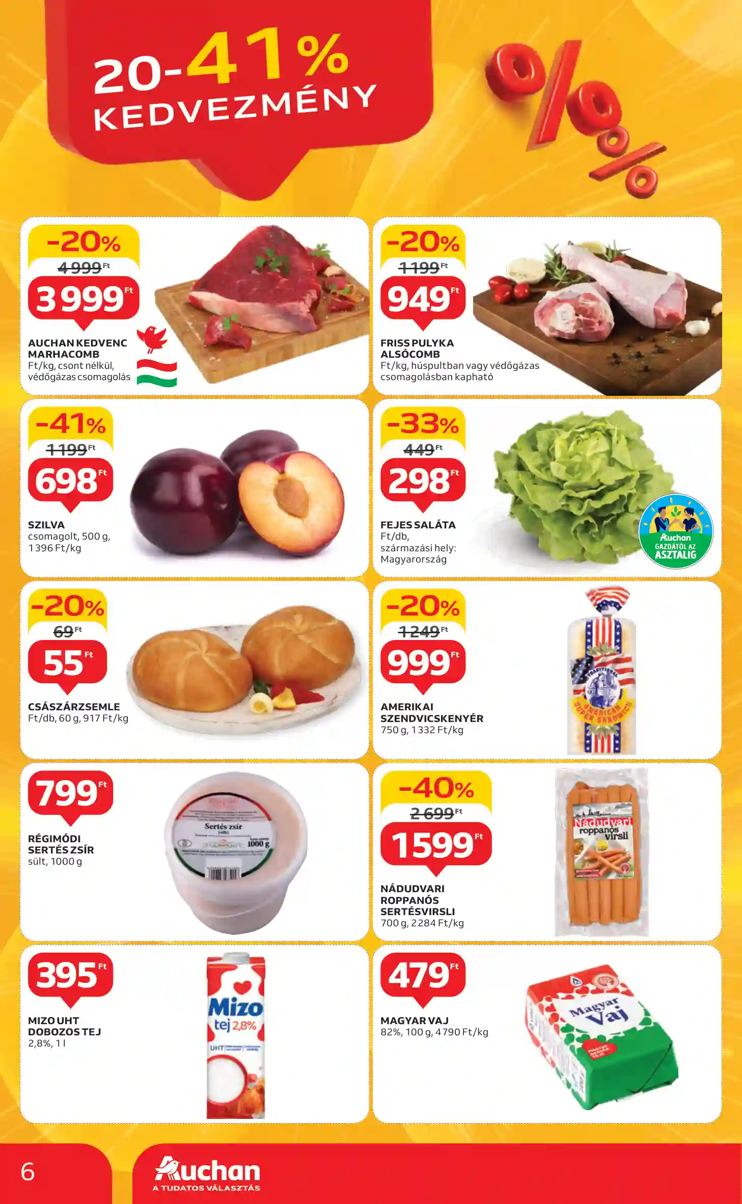 Auchan akciós újság 14. hét (46 oldal)