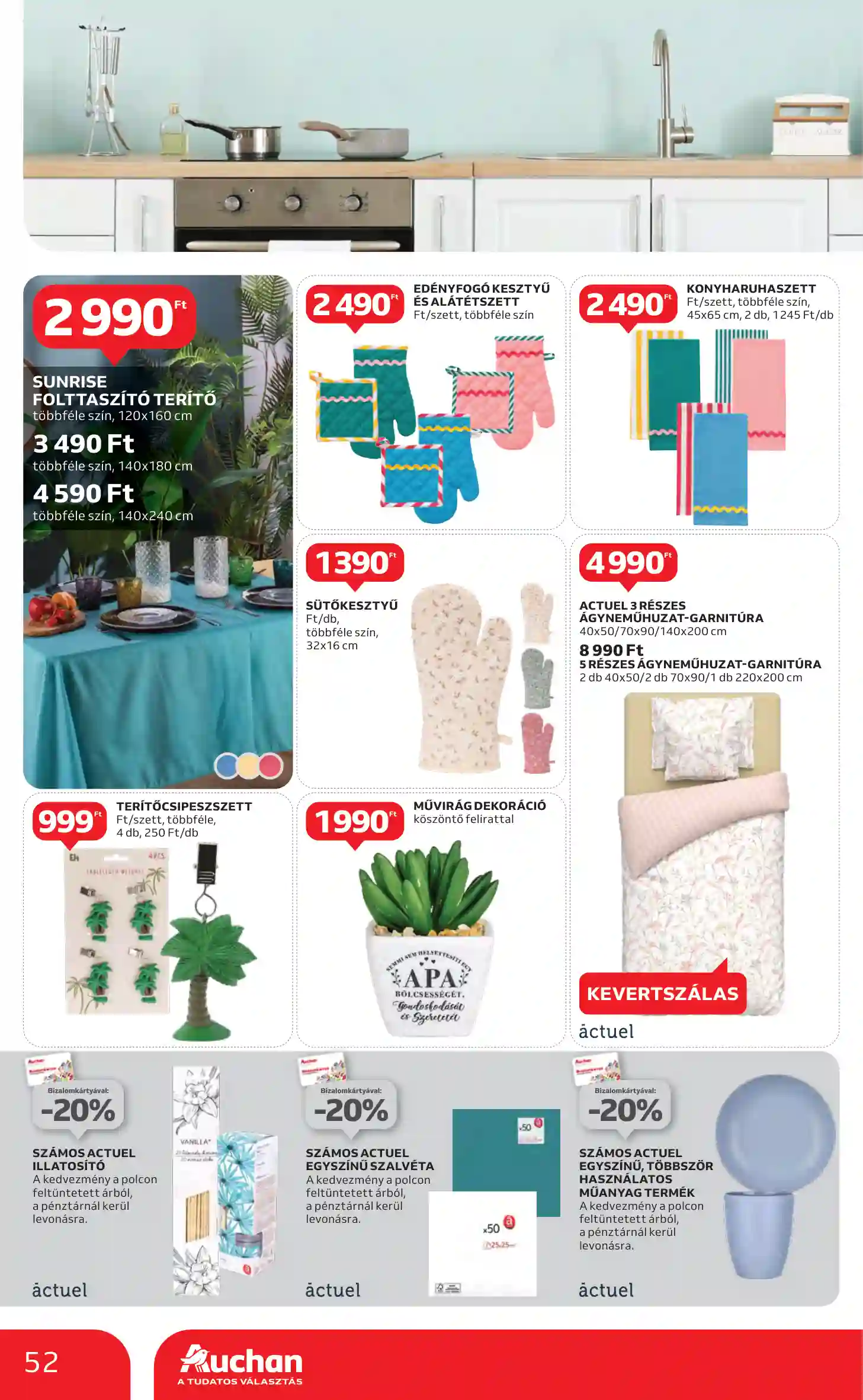 Auchan akciós újság 14. hét (48 oldal)