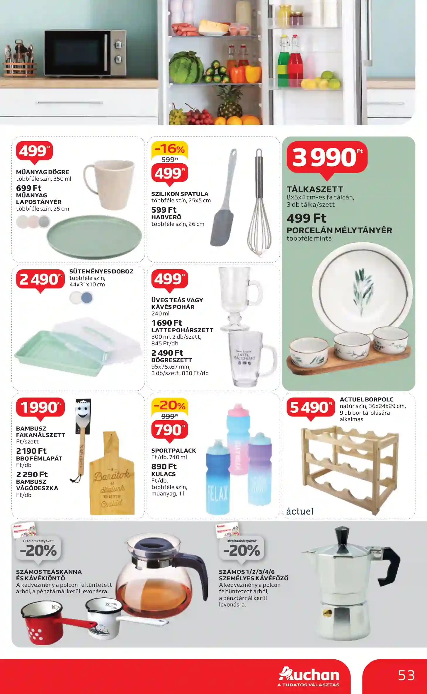 Auchan akciós újság 14. hét (49 oldal)