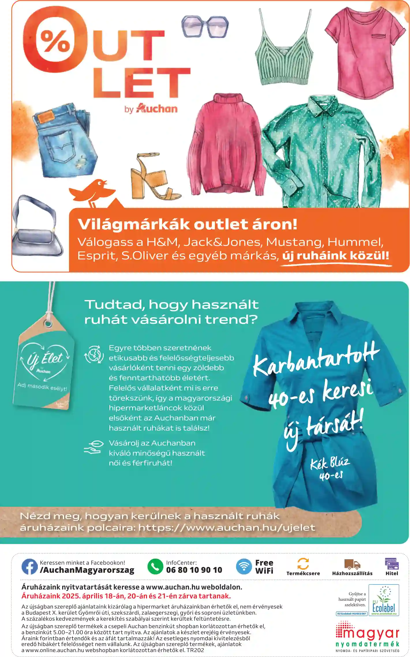 Auchan akciós újság 14. hét (4 oldal)
