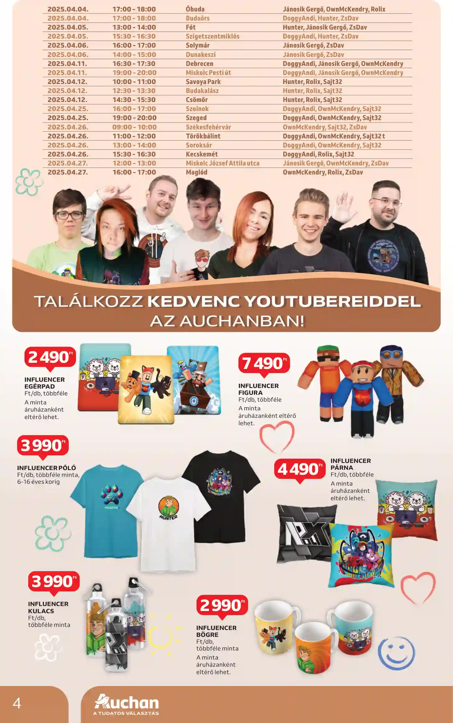 Auchan akciós újság 14. hét (6 oldal)