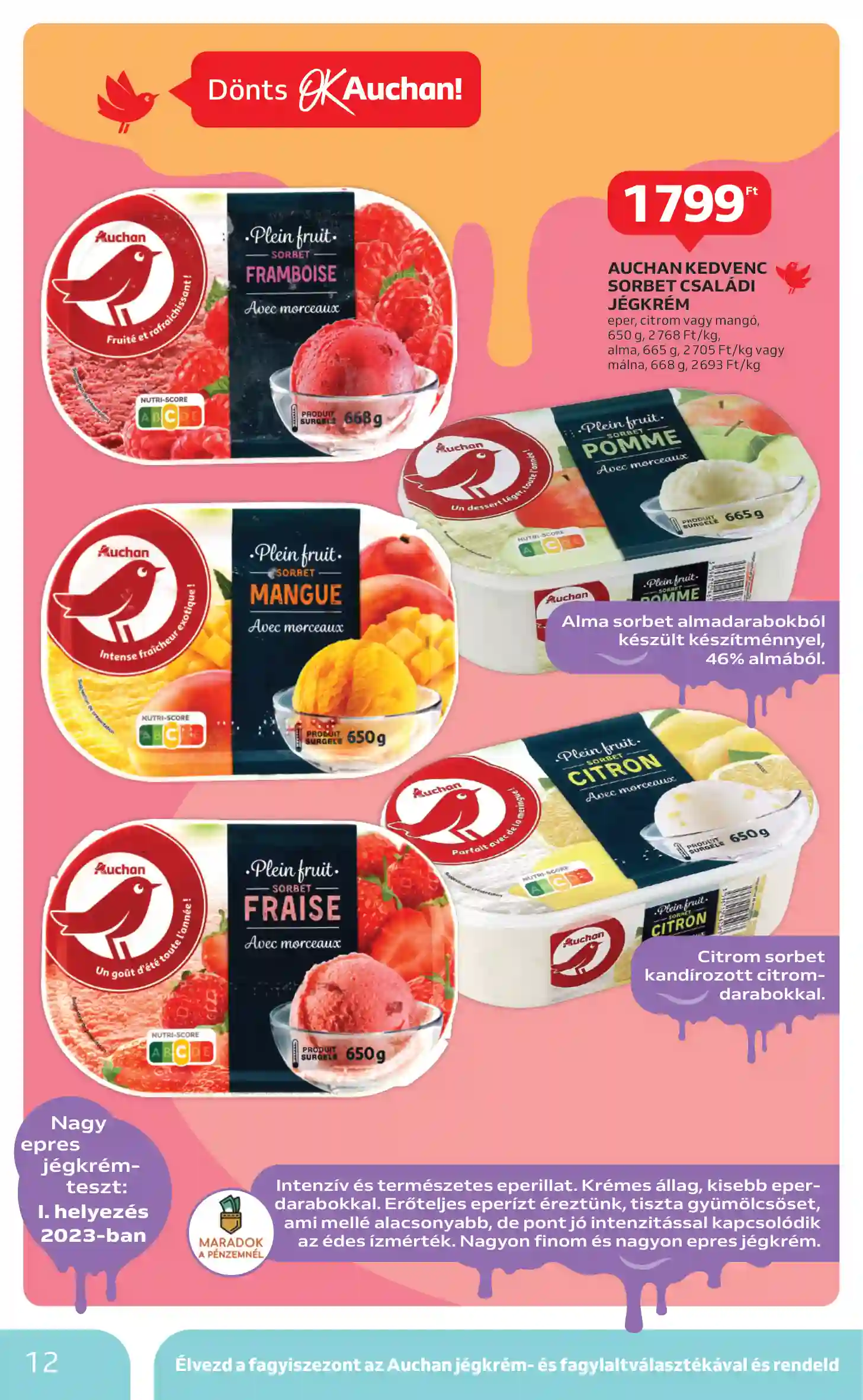Auchan akciós újság 17. hét (4 oldal)