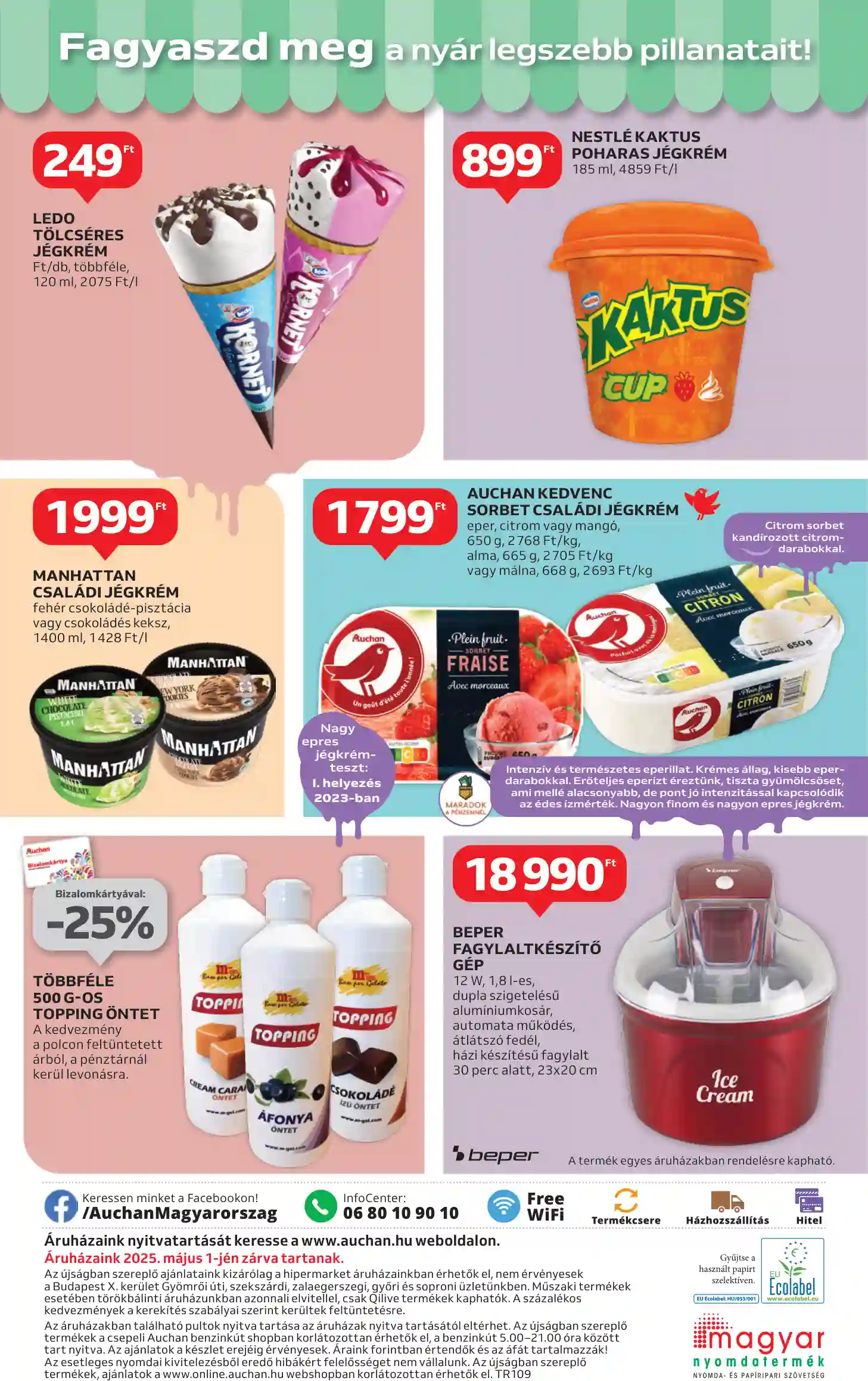 Auchan akciós újság 17. hét (8 oldal)