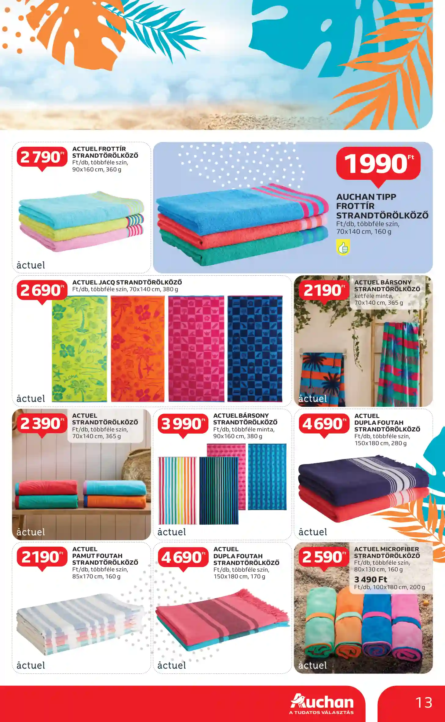 Auchan akciós újság 18. hét (5 oldal)