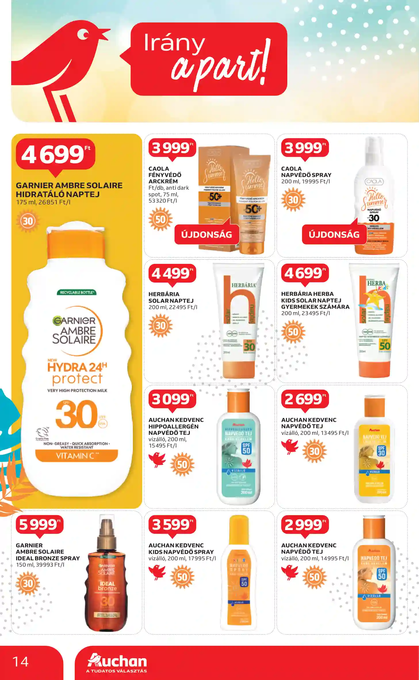Auchan akciós újság 18. hét (6 oldal)