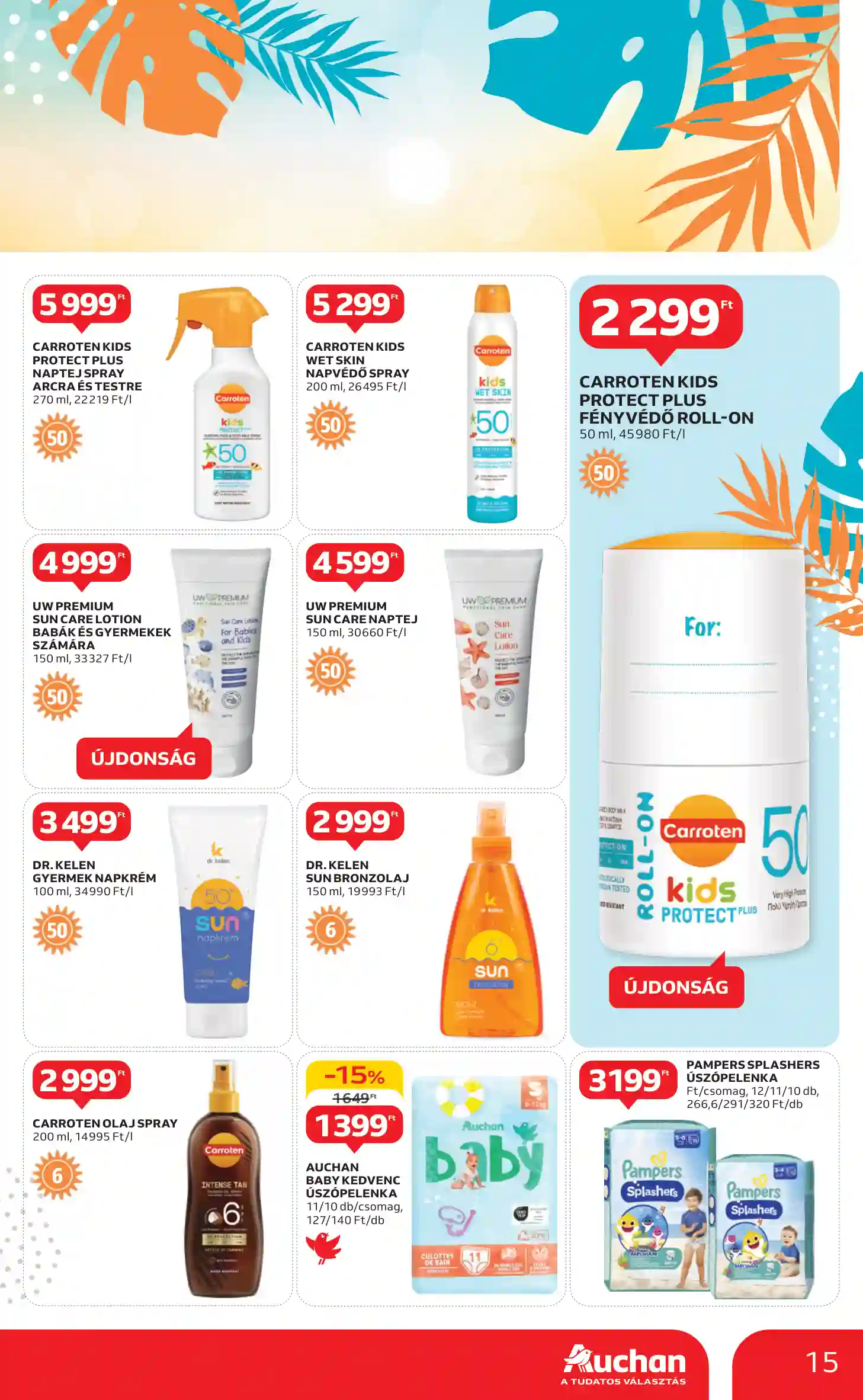 Auchan akciós újság 18. hét (7 oldal)