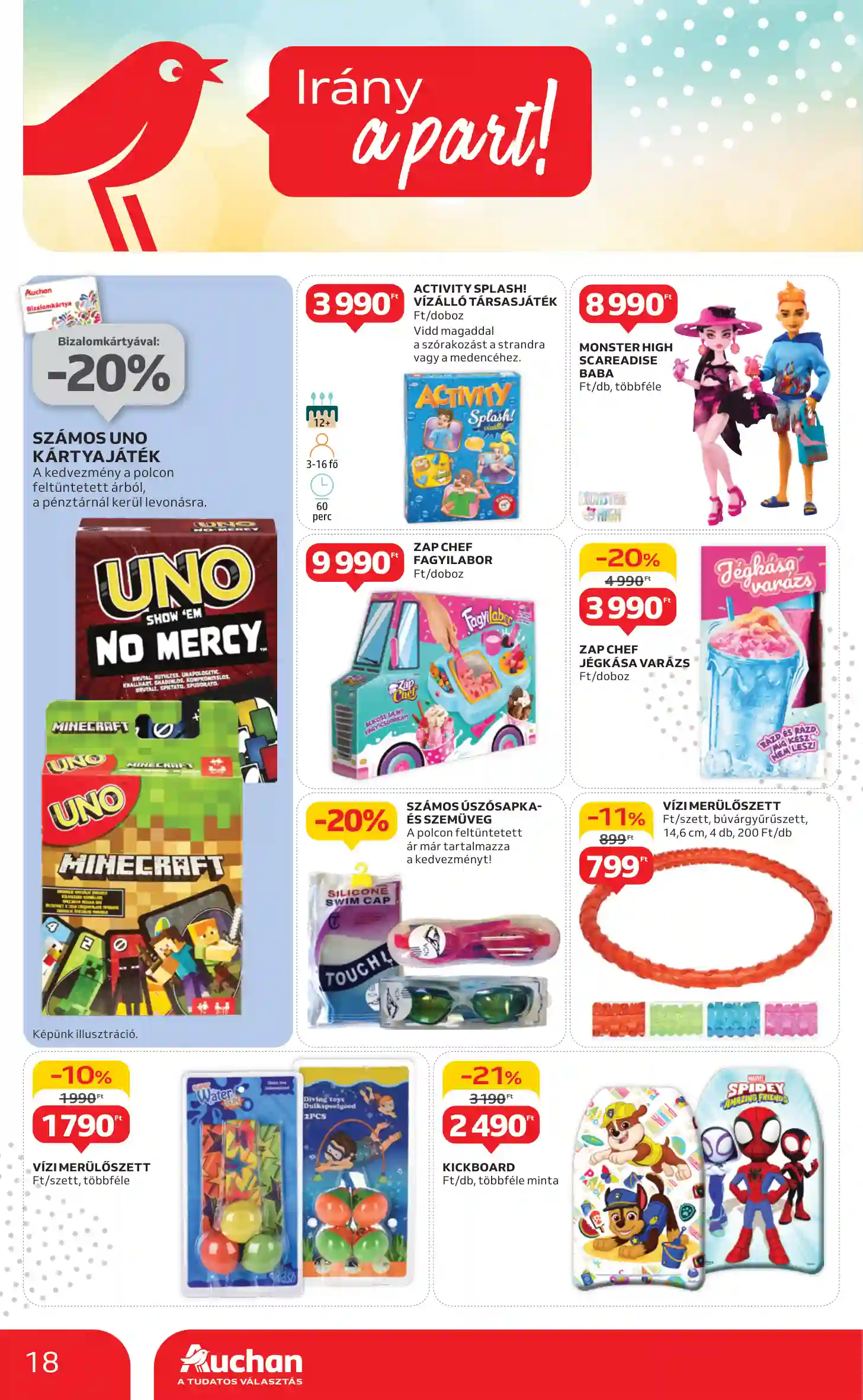 Auchan akciós újság 18. hét (10 oldal)