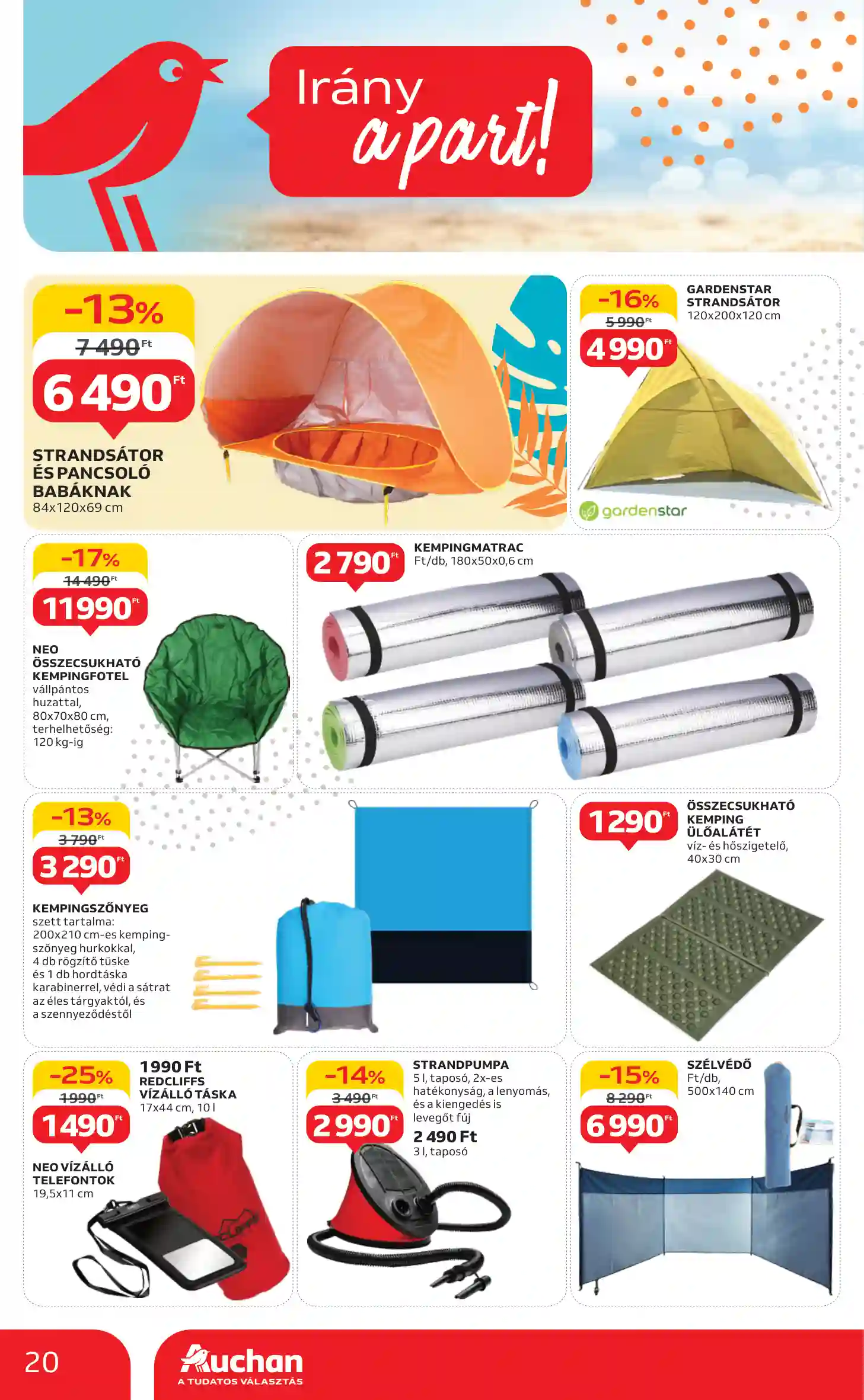 Auchan akciós újság 18. hét (12 oldal)