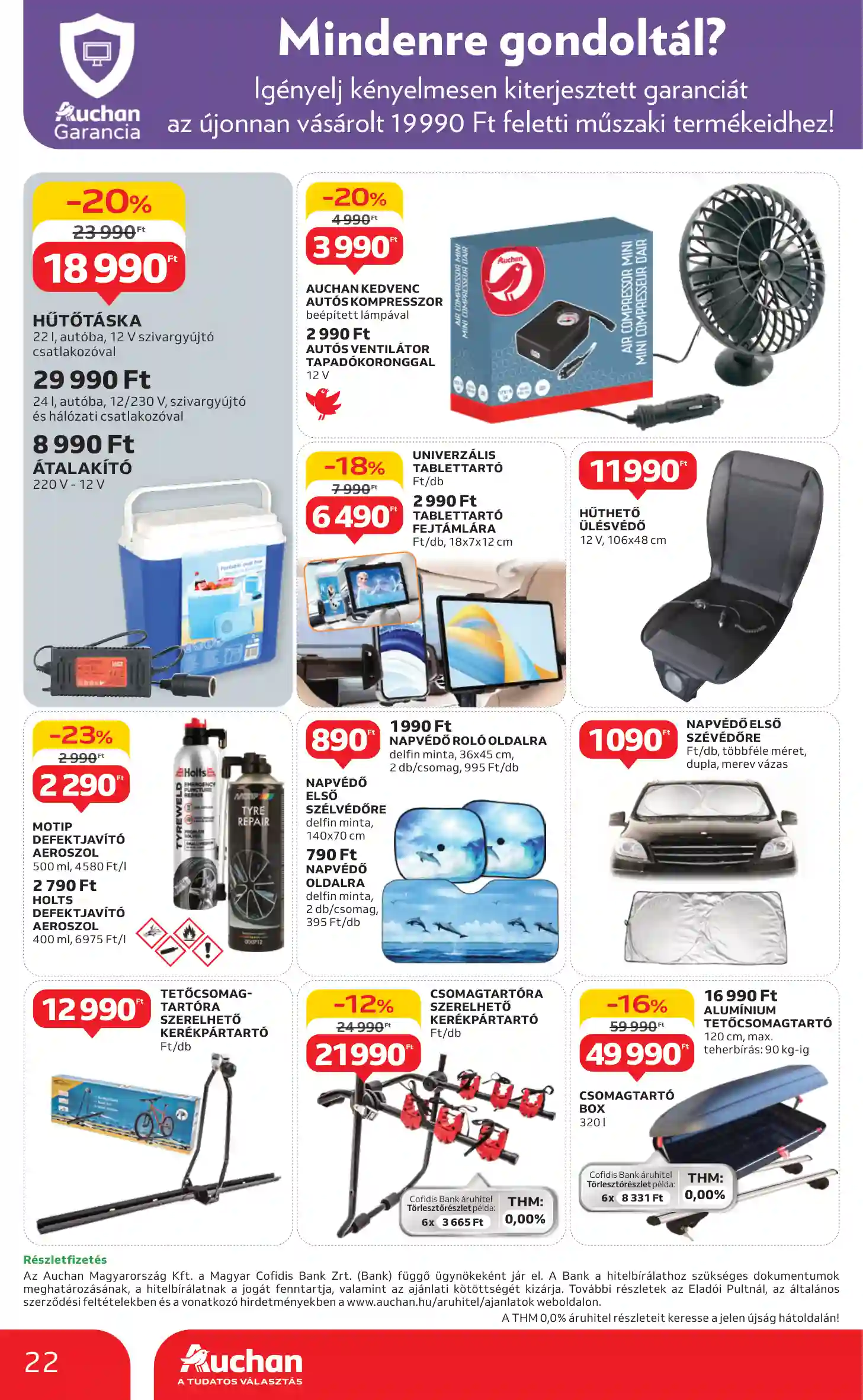 Auchan akciós újság 18. hét (15 oldal)