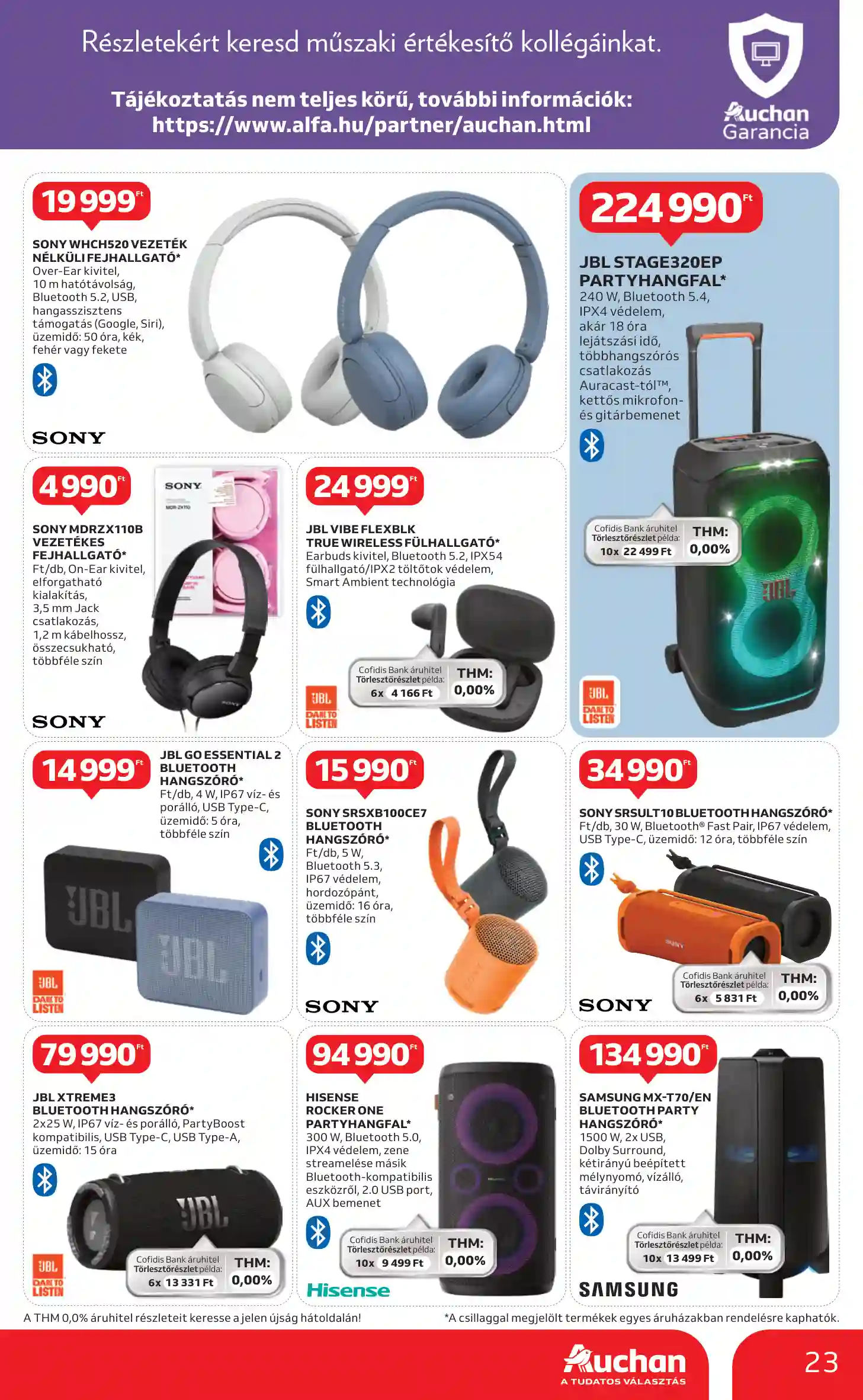 Auchan akciós újság 18. hét (16 oldal)