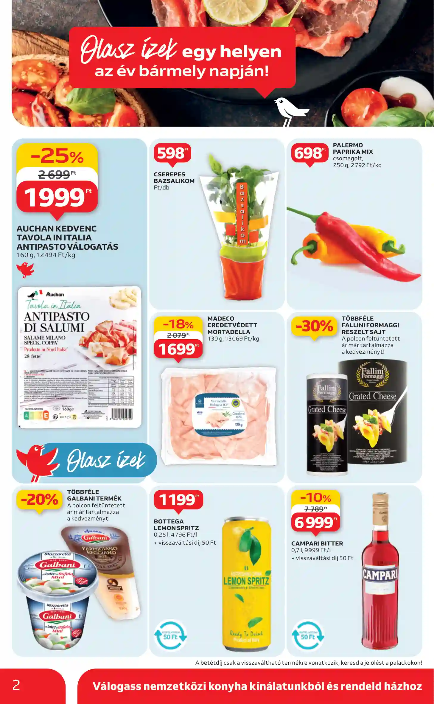 Auchan akciós újság 19. hét (2 oldal)