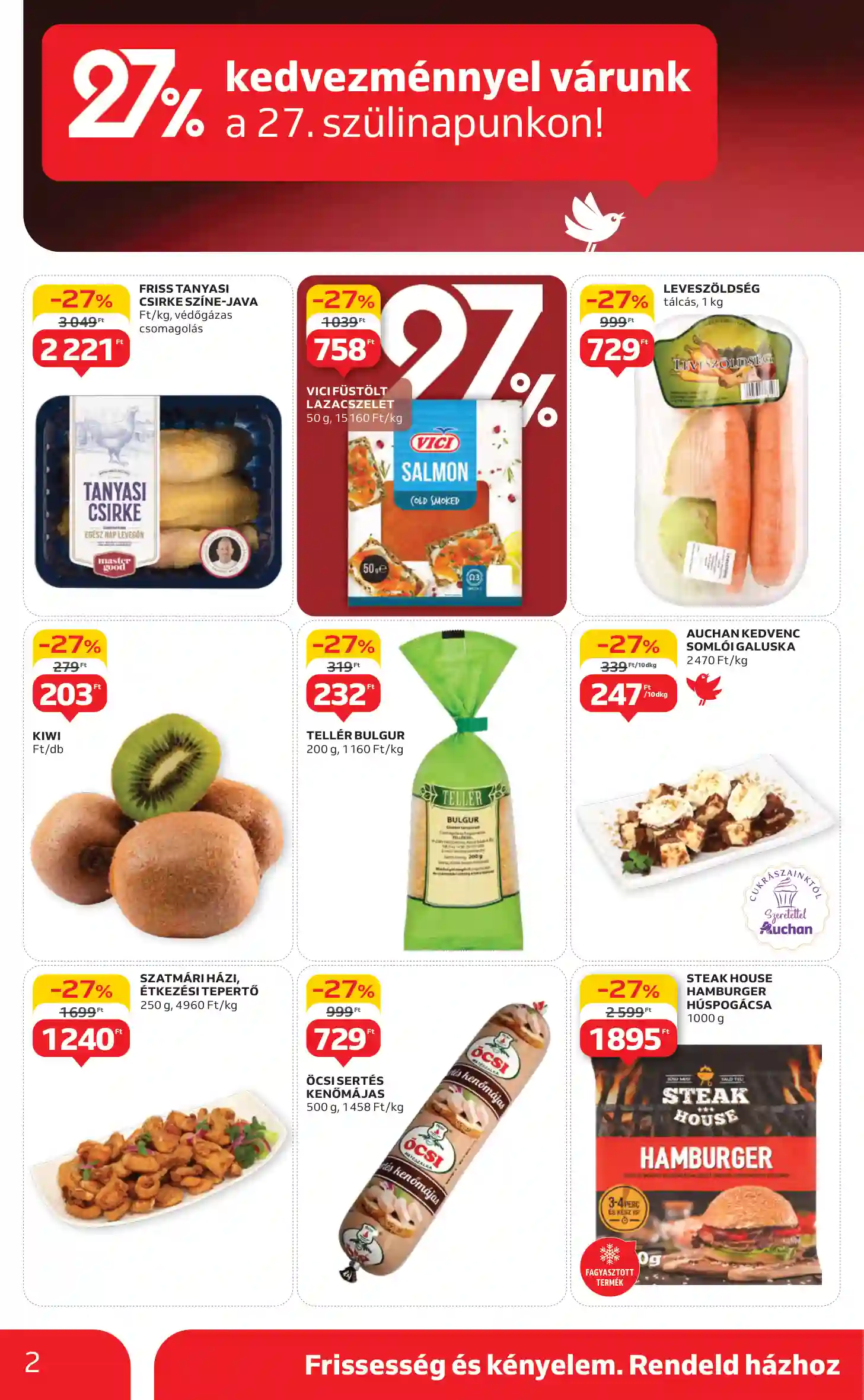 AUCHAN AKCIÓS ÚJSÁG 20. HÉT  (2 oldal)