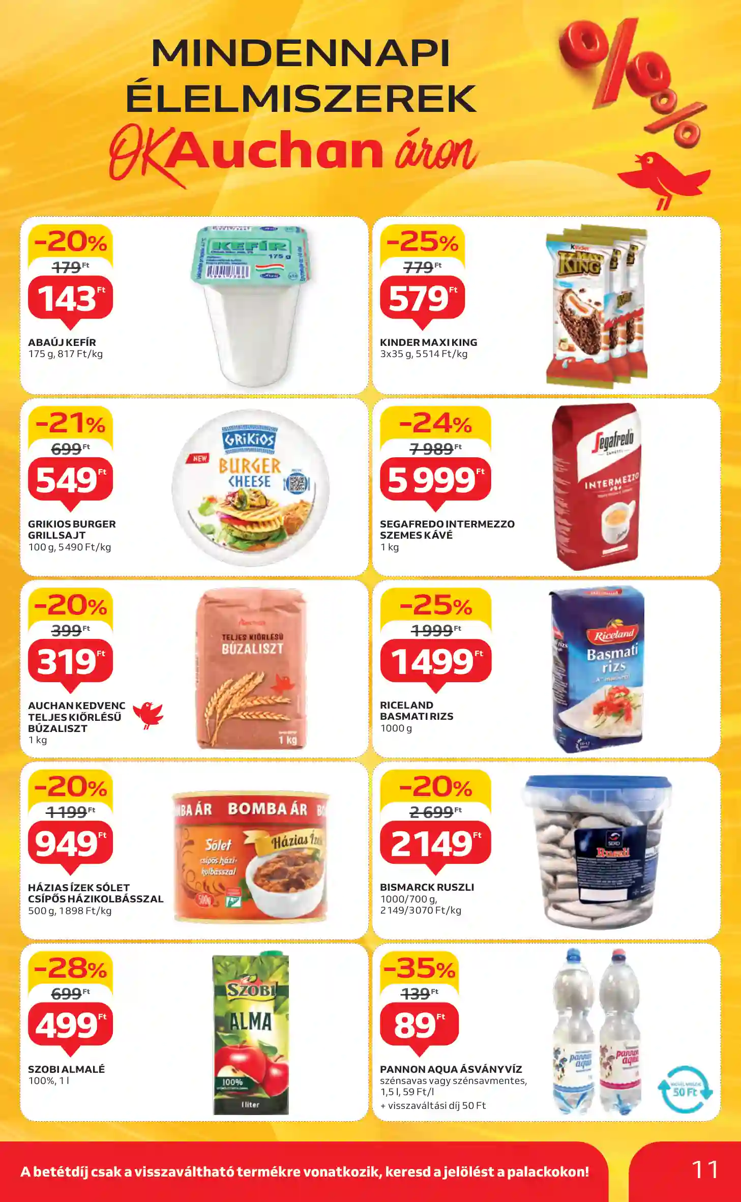 AUCHAN AKCIÓS ÚJSÁG 20. HÉT  (3 oldal)
